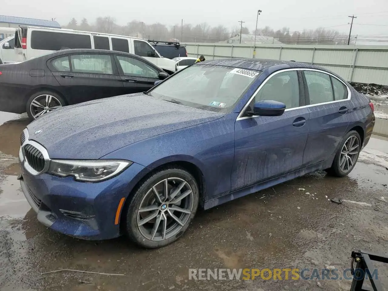 1 Photograph of a damaged car 3MW5R7J07L8B39214 BMW 3 SERIES 2020