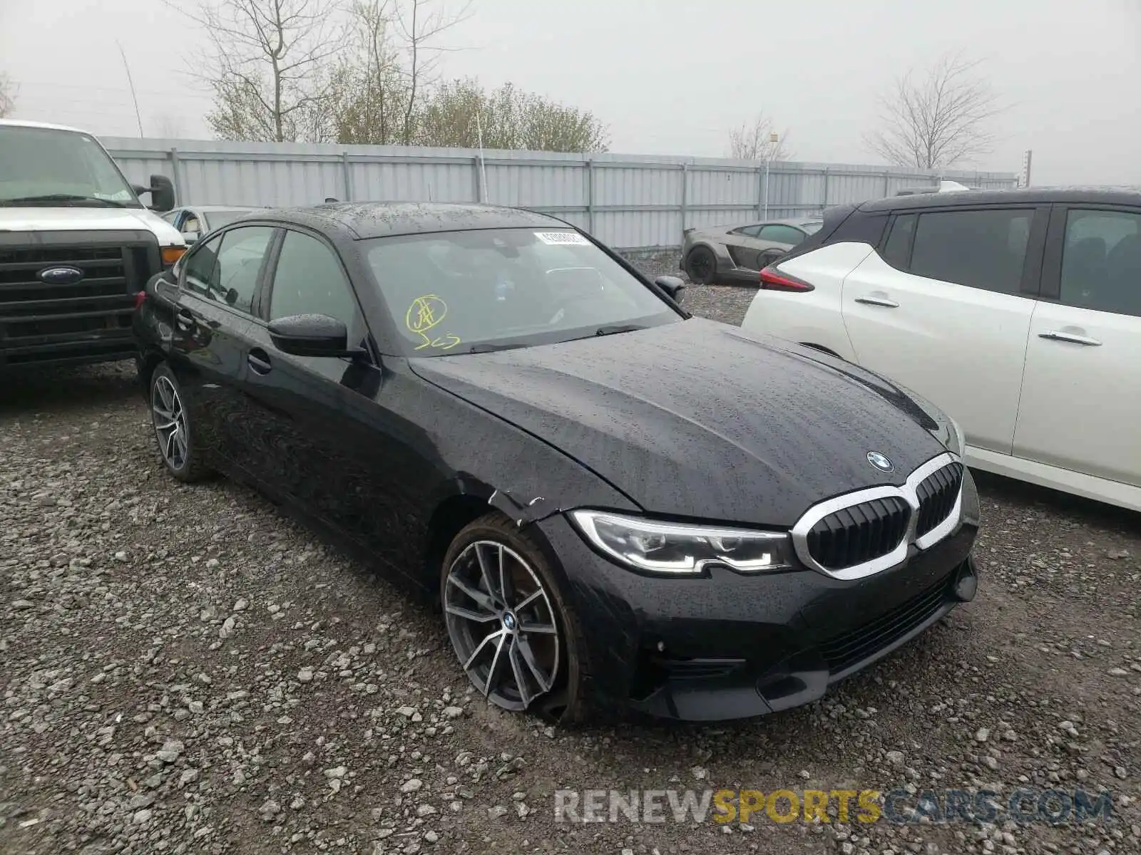 1 Photograph of a damaged car 3MW5R7J07L8B44185 BMW 3 SERIES 2020