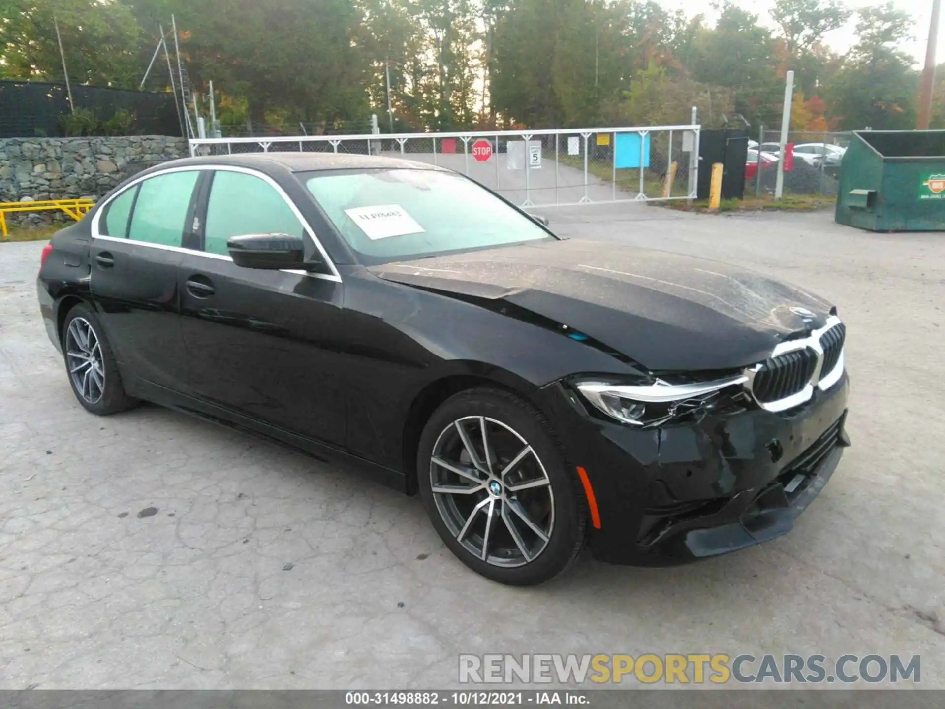 1 Photograph of a damaged car 3MW5R7J08L8B09073 BMW 3 SERIES 2020