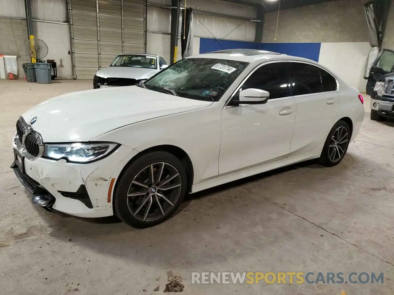 1 Photograph of a damaged car 3MW5R7J08L8B11258 BMW 3 SERIES 2020