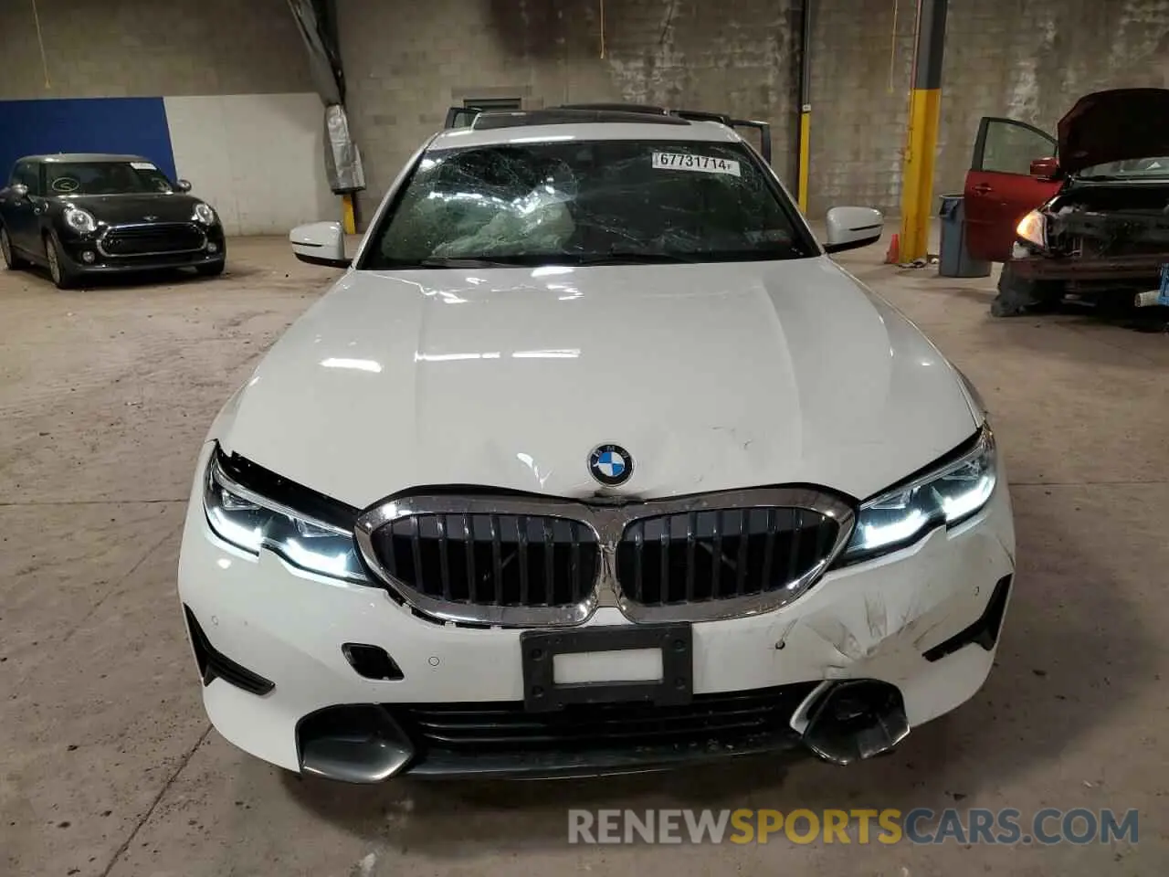 5 Photograph of a damaged car 3MW5R7J08L8B11258 BMW 3 SERIES 2020