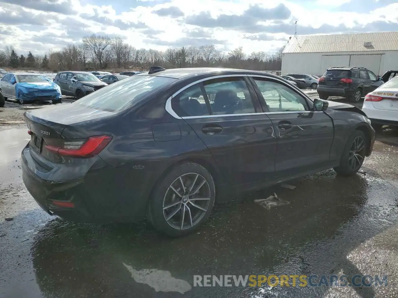 3 Photograph of a damaged car 3MW5R7J08L8B12202 BMW 3 SERIES 2020