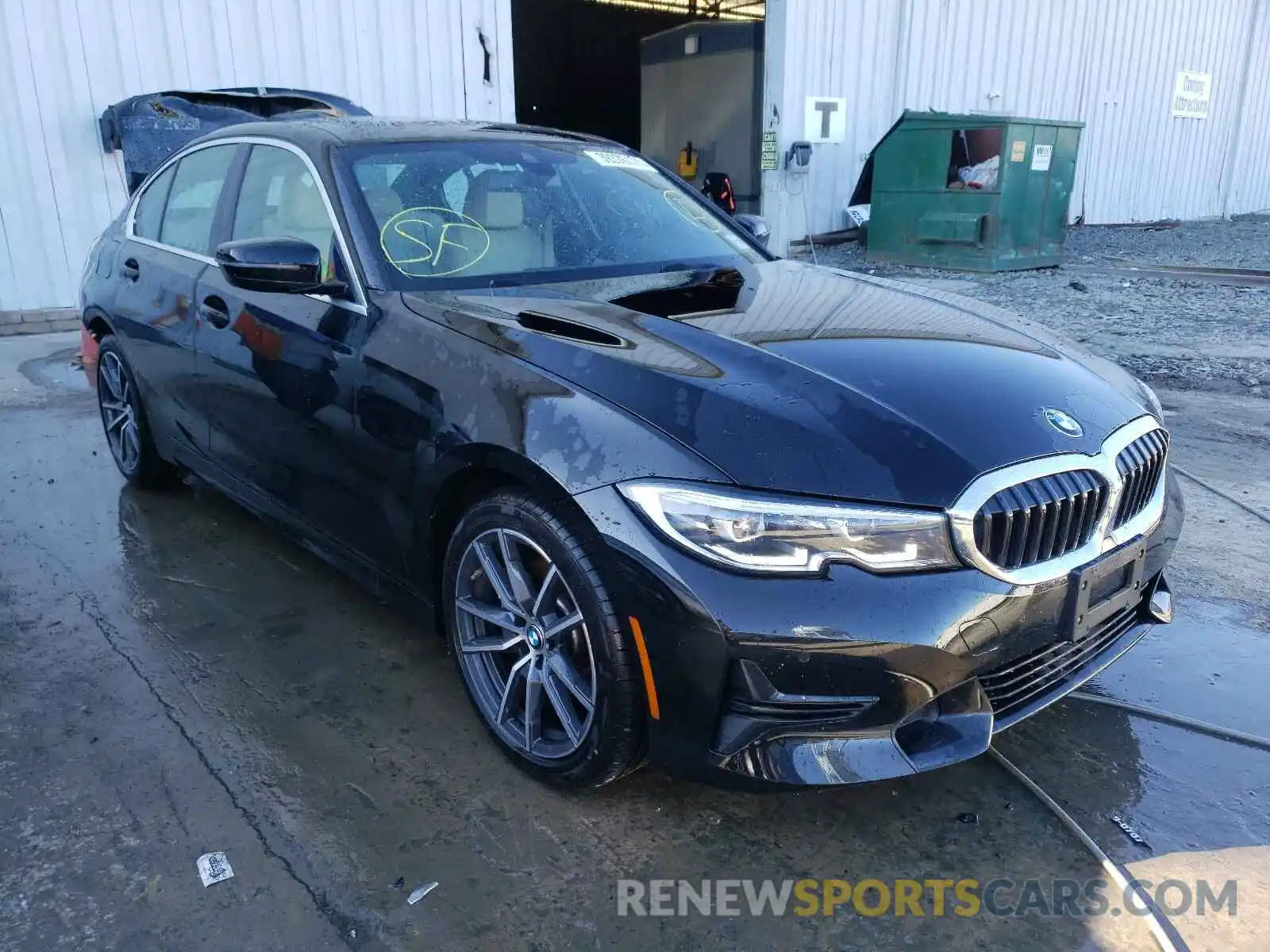 1 Photograph of a damaged car 3MW5R7J08L8B13091 BMW 3 SERIES 2020