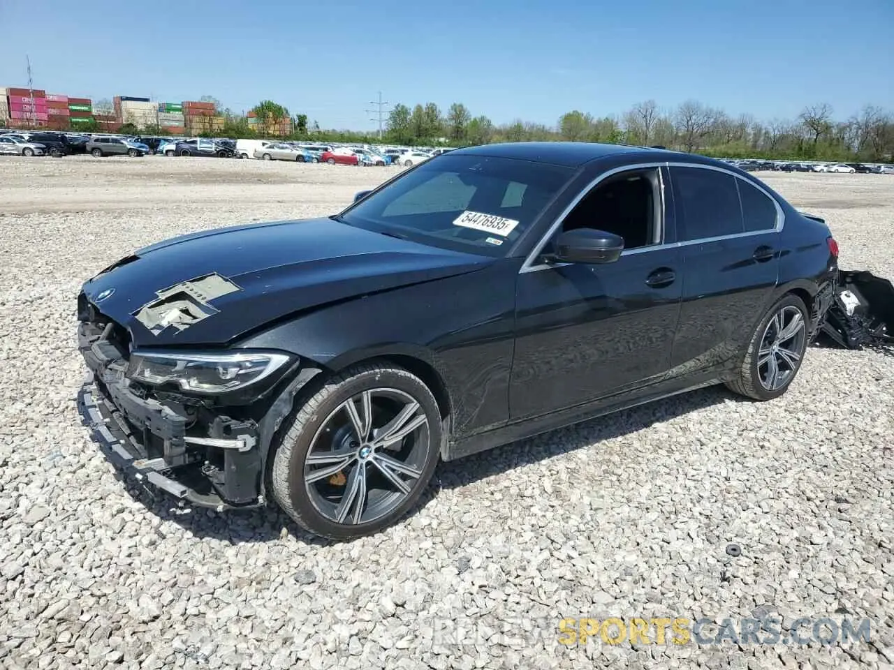 1 Photograph of a damaged car 3MW5R7J08L8B14550 BMW 3 SERIES 2020
