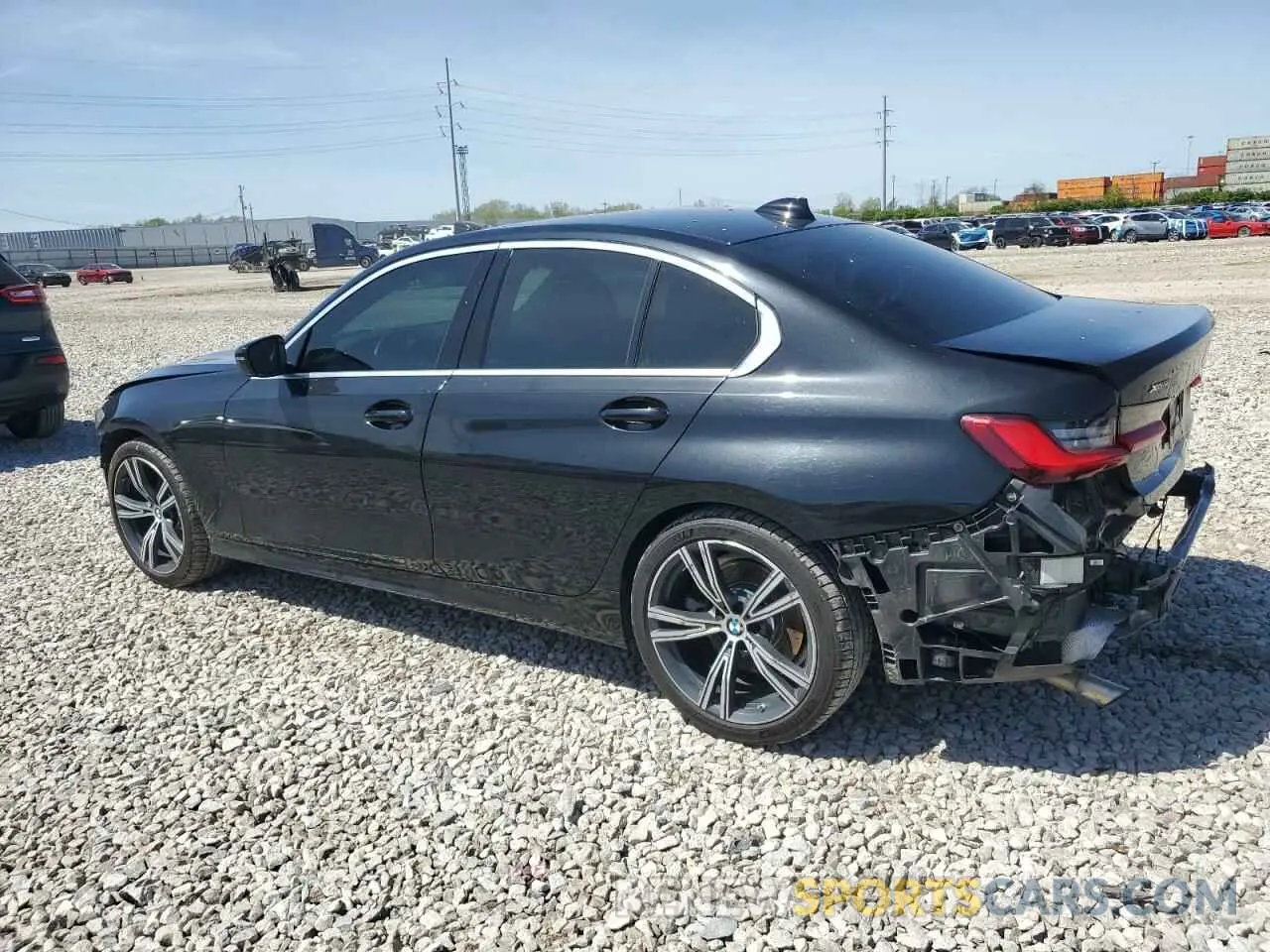 2 Photograph of a damaged car 3MW5R7J08L8B14550 BMW 3 SERIES 2020