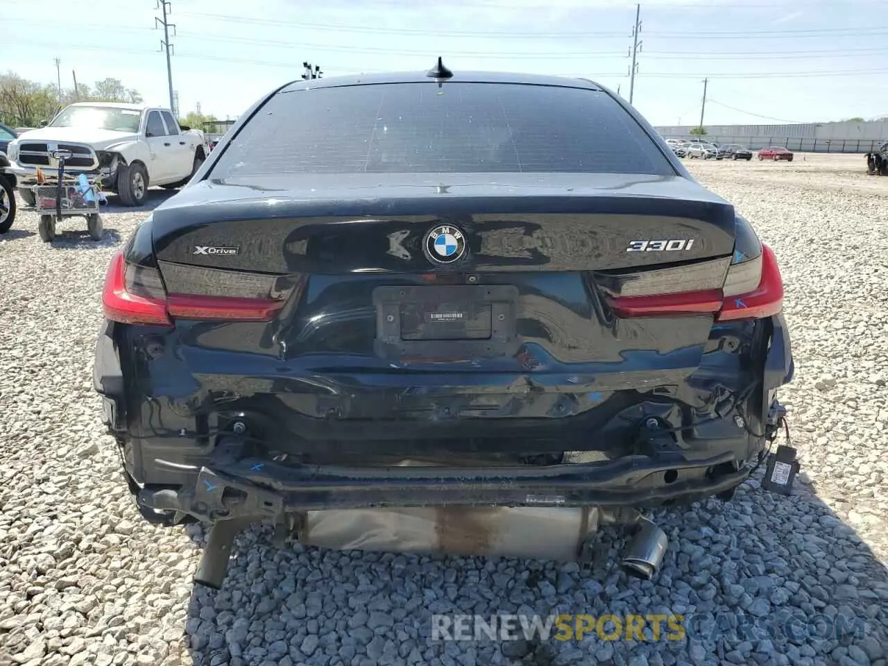 6 Photograph of a damaged car 3MW5R7J08L8B14550 BMW 3 SERIES 2020