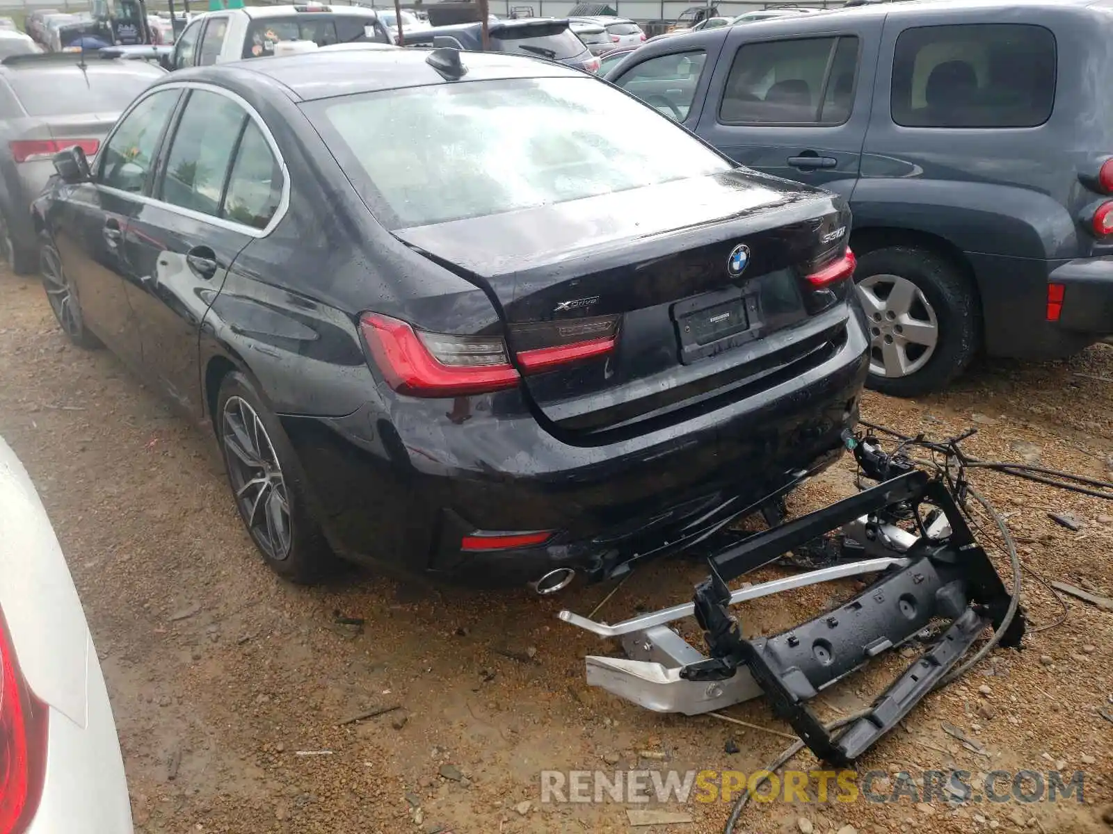 3 Photograph of a damaged car 3MW5R7J08L8B16783 BMW 3 SERIES 2020