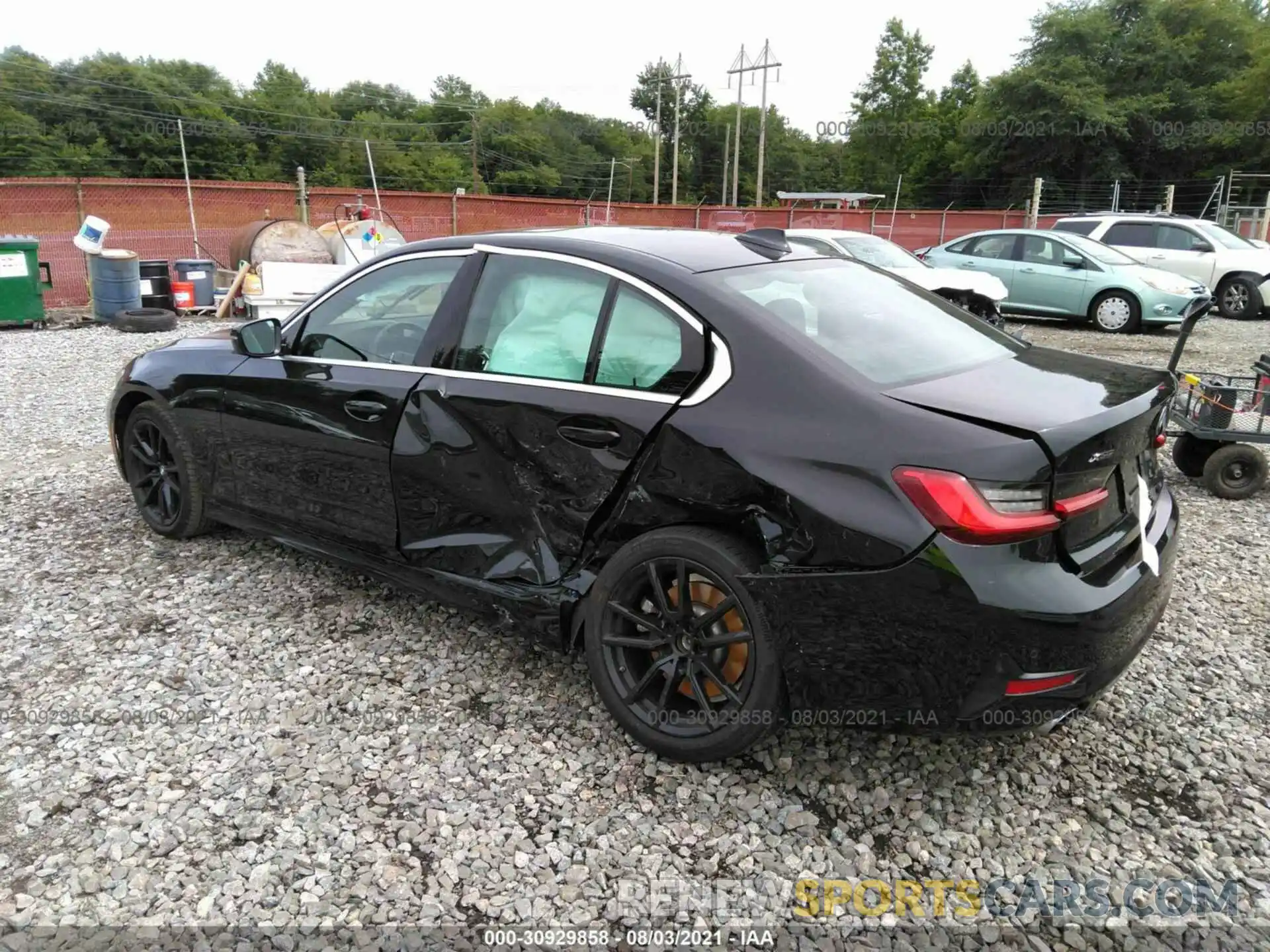 3 Photograph of a damaged car 3MW5R7J08L8B17402 BMW 3 SERIES 2020