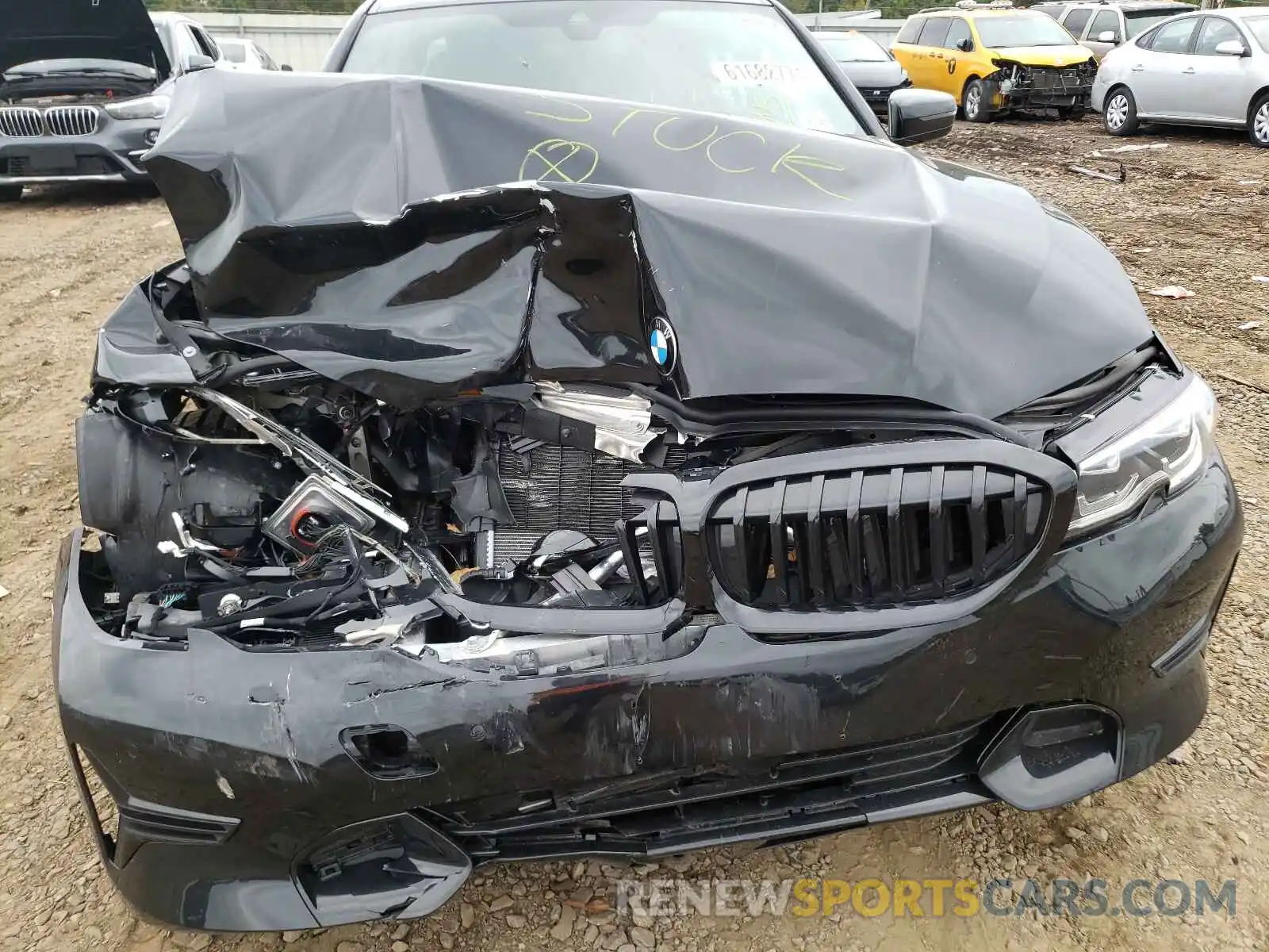 7 Photograph of a damaged car 3MW5R7J08L8B18243 BMW 3 SERIES 2020