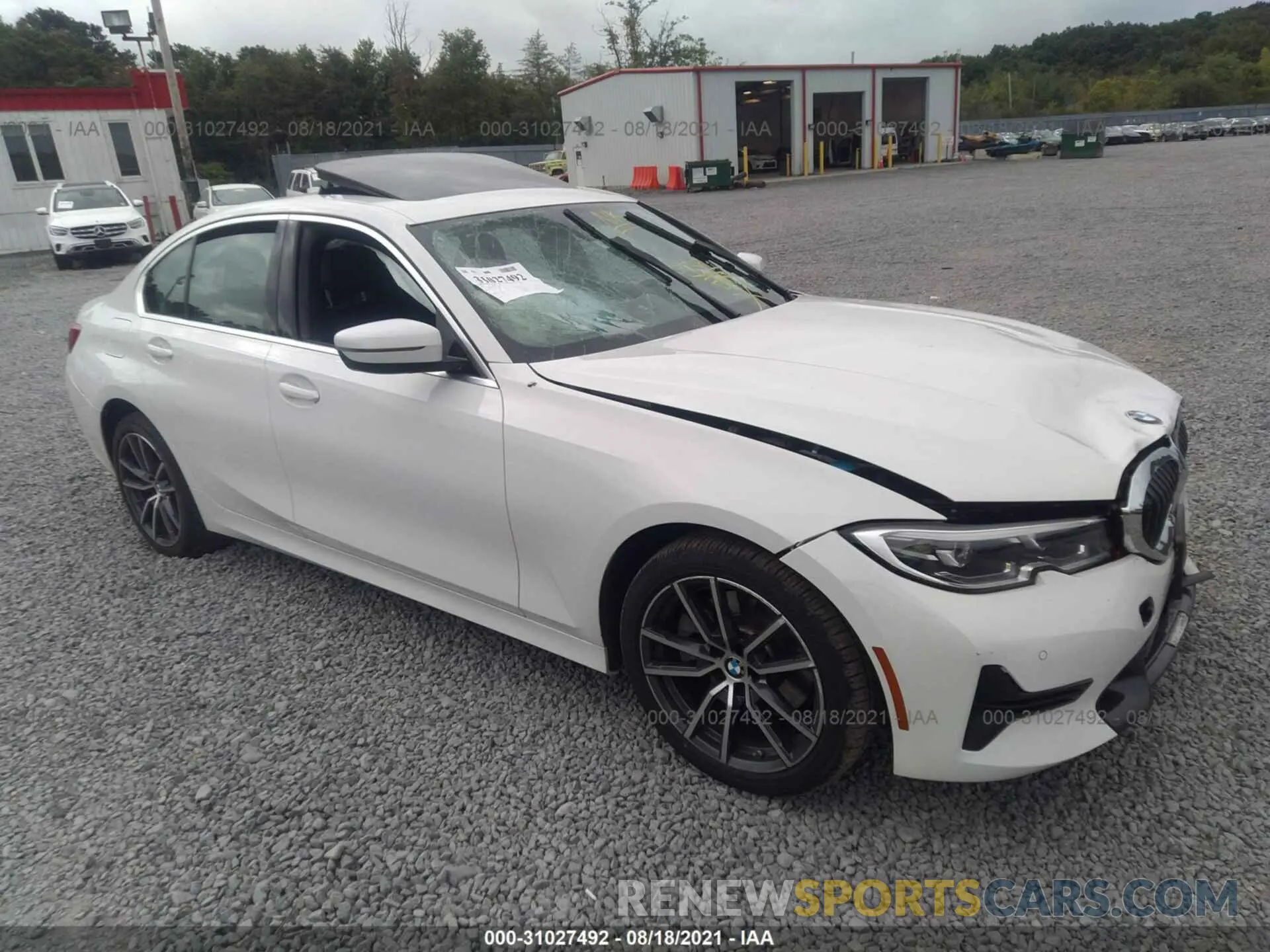 1 Photograph of a damaged car 3MW5R7J08L8B20767 BMW 3 SERIES 2020