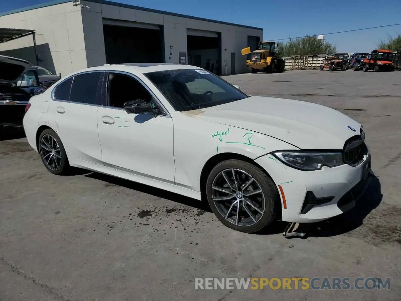 4 Photograph of a damaged car 3MW5R7J08L8B23331 BMW 3 SERIES 2020