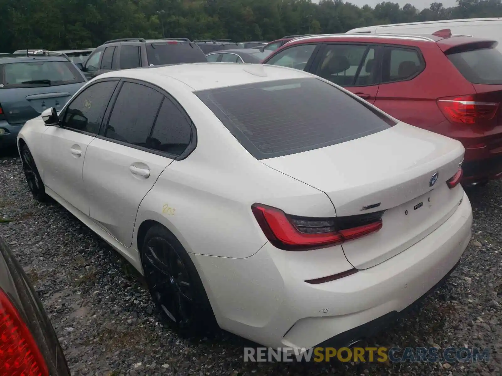 3 Photograph of a damaged car 3MW5R7J08L8B38055 BMW 3 SERIES 2020