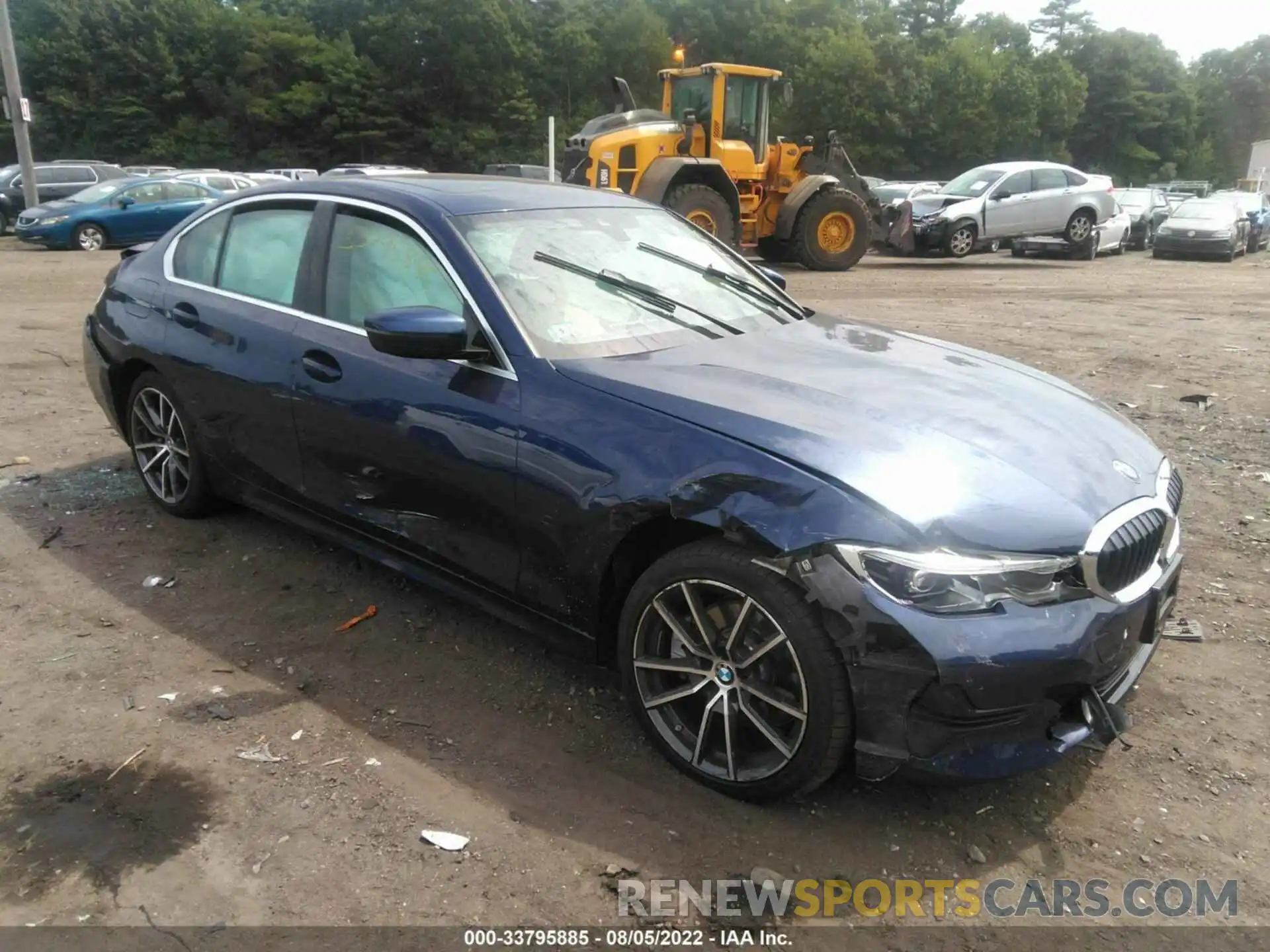 1 Photograph of a damaged car 3MW5R7J09L8B04920 BMW 3 SERIES 2020