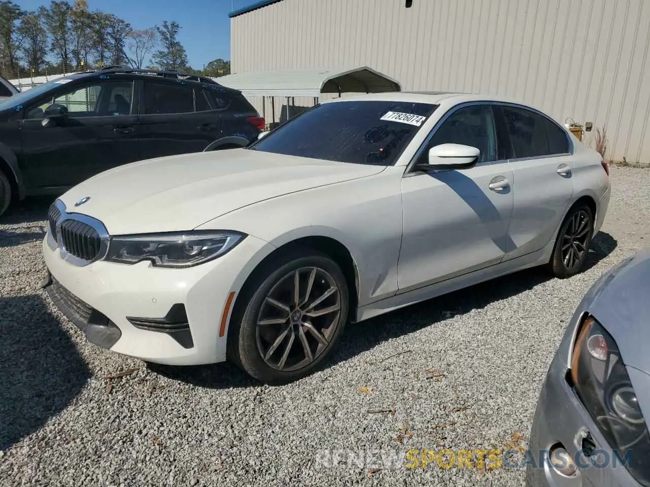 1 Photograph of a damaged car 3MW5R7J09L8B15643 BMW 3 SERIES 2020