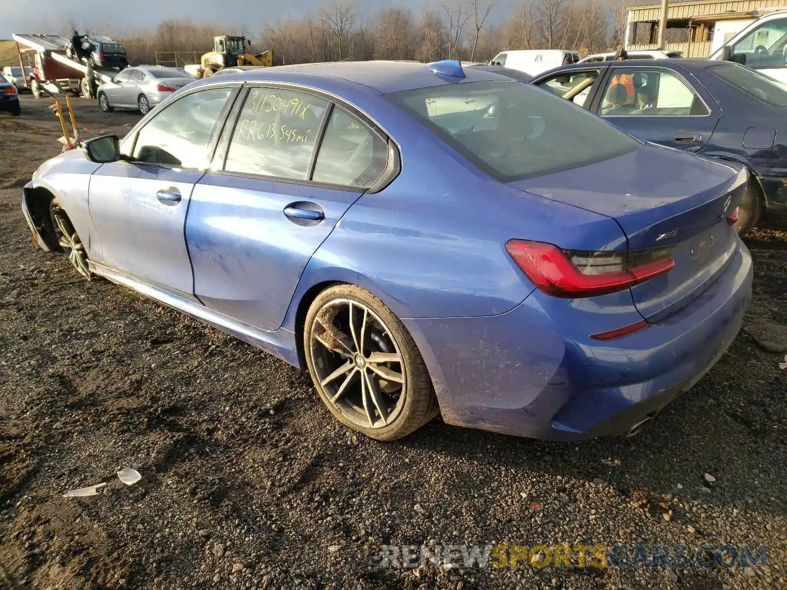 3 Photograph of a damaged car 3MW5R7J09L8B18302 BMW 3 SERIES 2020