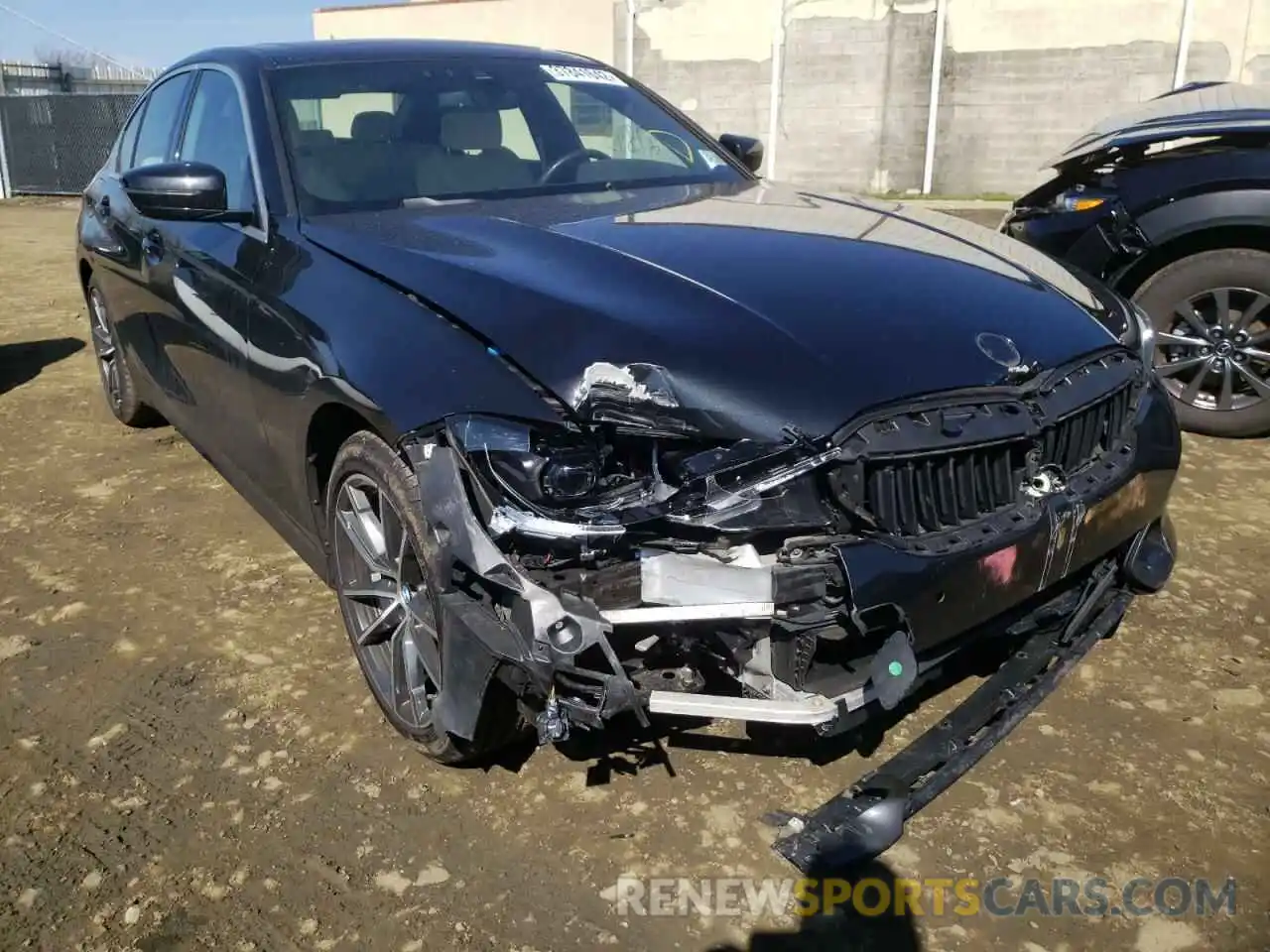 1 Photograph of a damaged car 3MW5R7J09L8B18414 BMW 3 SERIES 2020