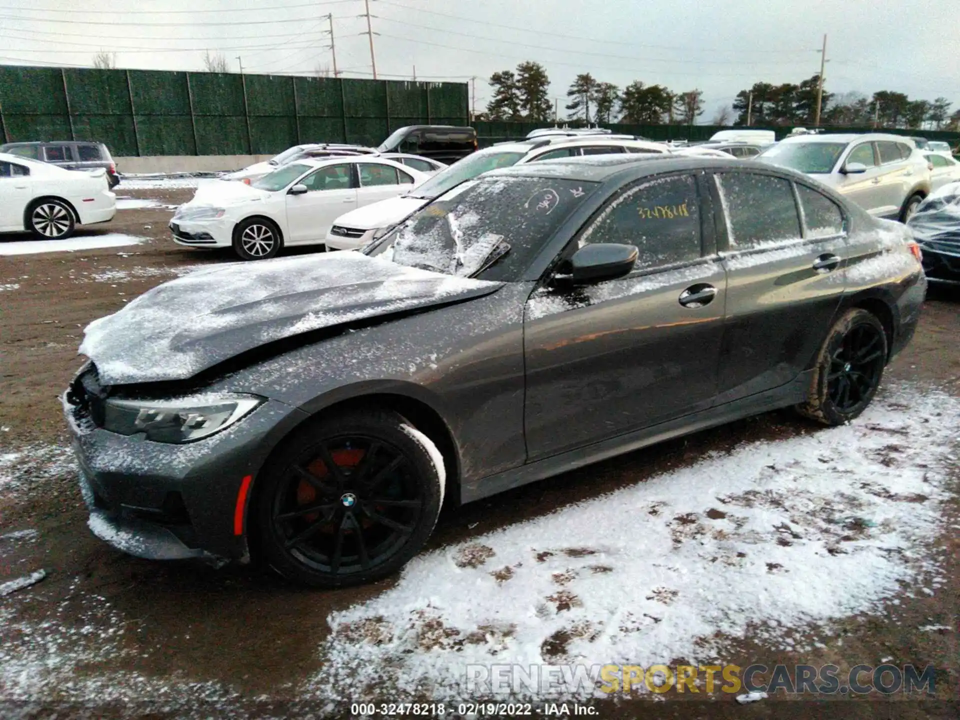 2 Photograph of a damaged car 3MW5R7J09L8B19708 BMW 3 SERIES 2020