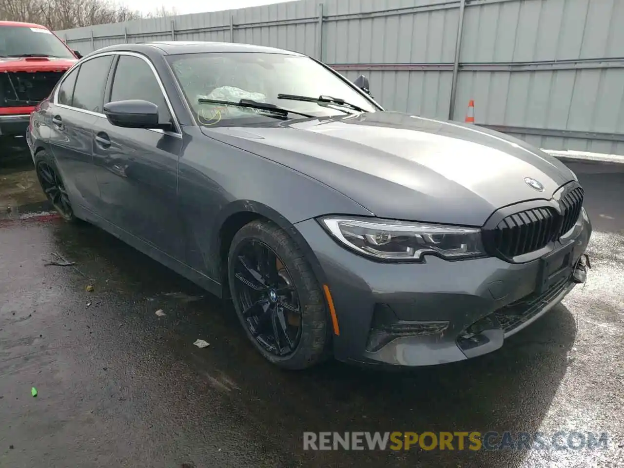 1 Photograph of a damaged car 3MW5R7J09L8B21359 BMW 3 SERIES 2020