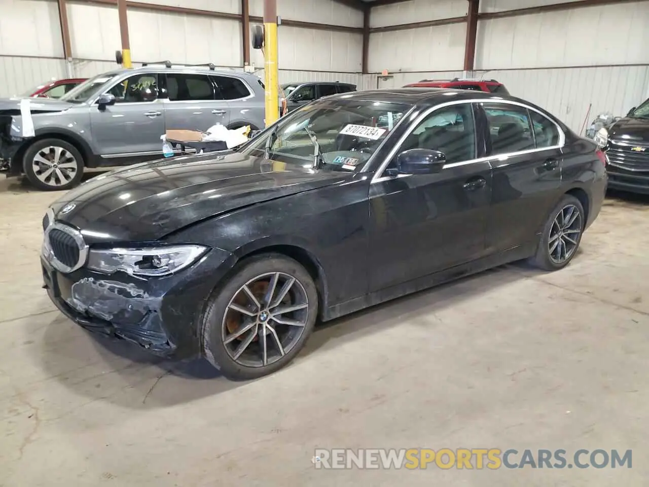 1 Photograph of a damaged car 3MW5R7J09L8B21510 BMW 3 SERIES 2020