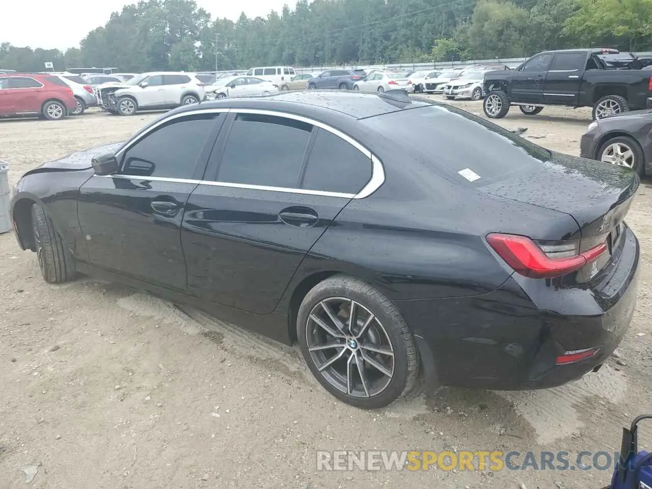 2 Photograph of a damaged car 3MW5R7J09L8B25475 BMW 3 SERIES 2020