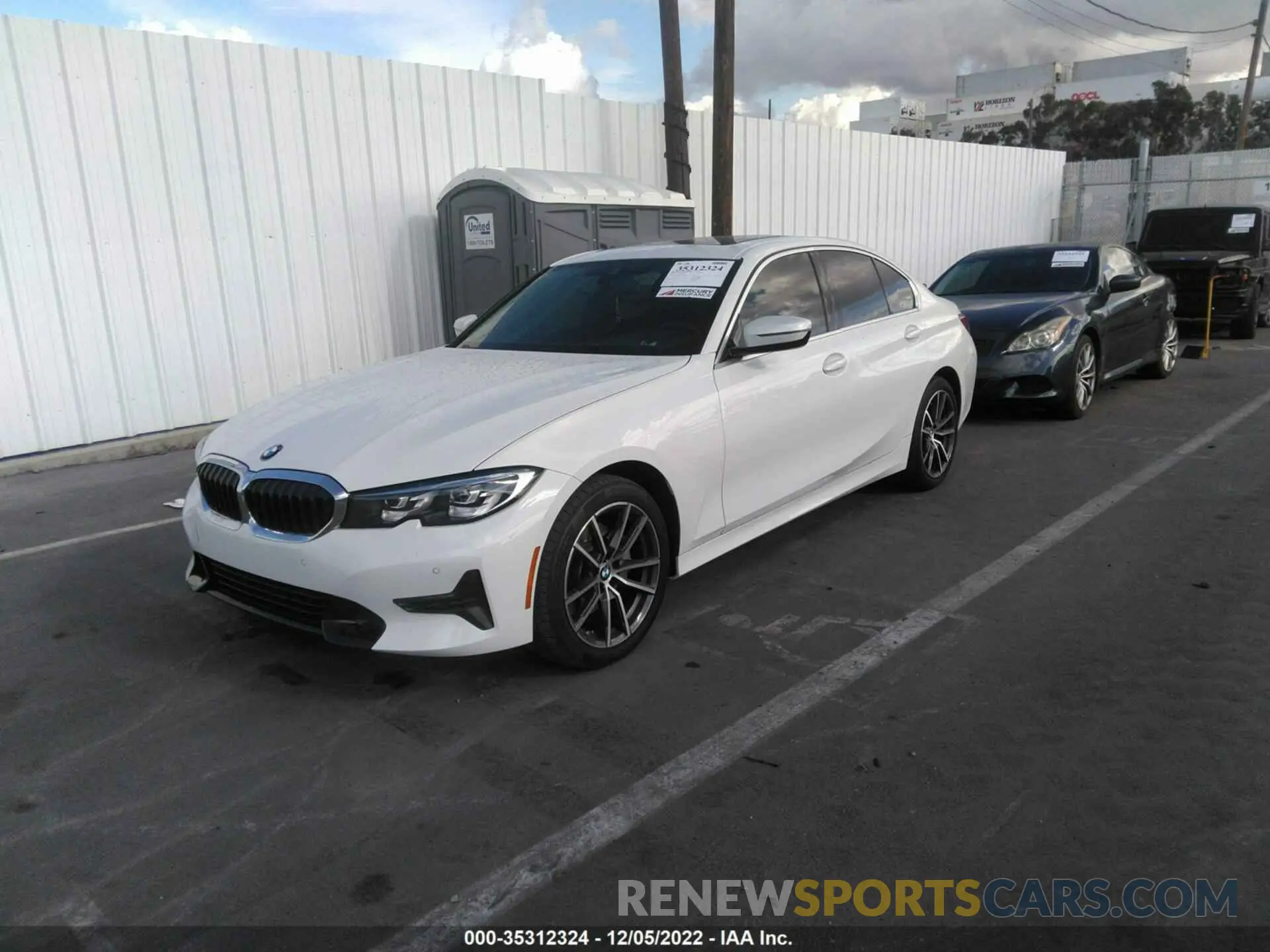 2 Photograph of a damaged car 3MW5R7J09L8B34905 BMW 3 SERIES 2020