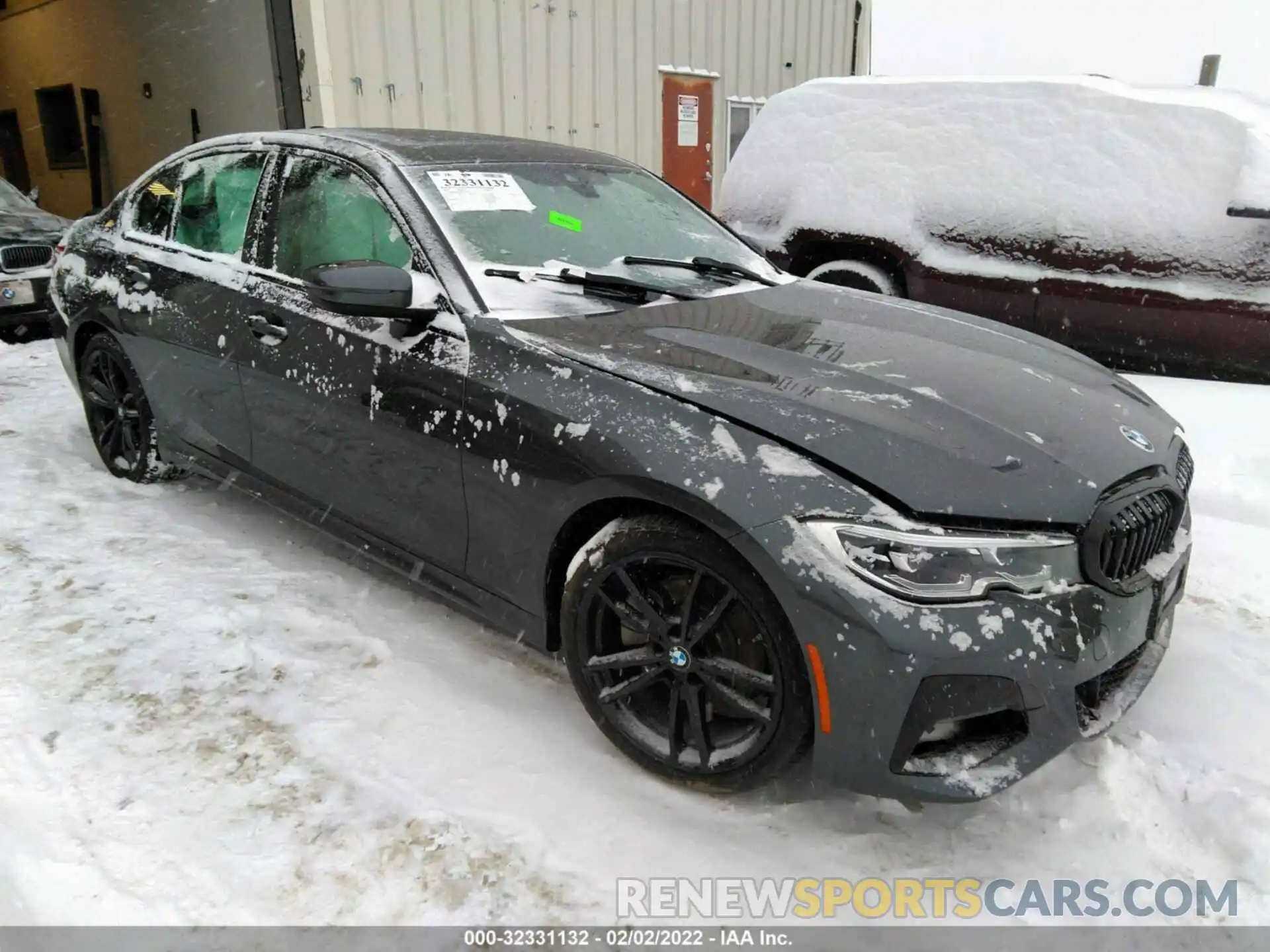 1 Photograph of a damaged car 3MW5R7J09L8B45998 BMW 3 SERIES 2020