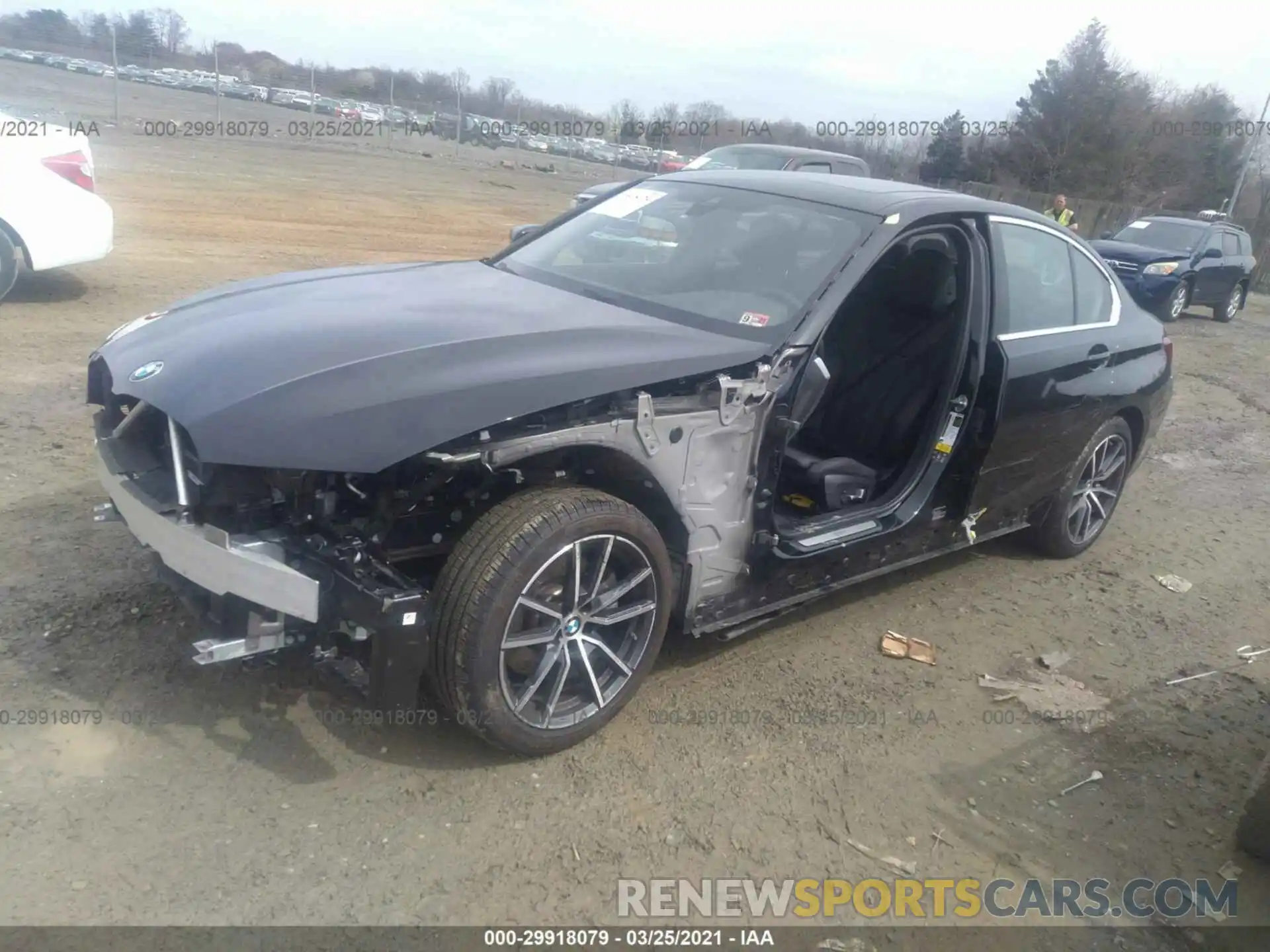 2 Photograph of a damaged car 3MW5R7J0XL8B04392 BMW 3 SERIES 2020