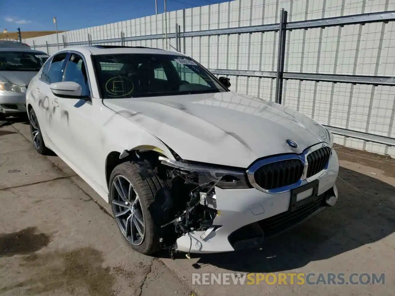 1 Photograph of a damaged car 3MW5R7J0XL8B06336 BMW 3 SERIES 2020