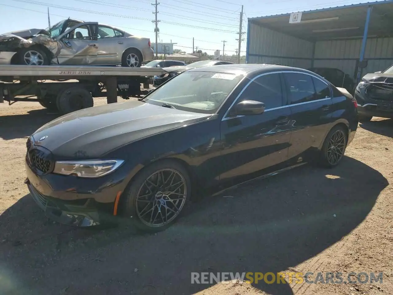 1 Photograph of a damaged car 3MW5R7J0XL8B08698 BMW 3 SERIES 2020
