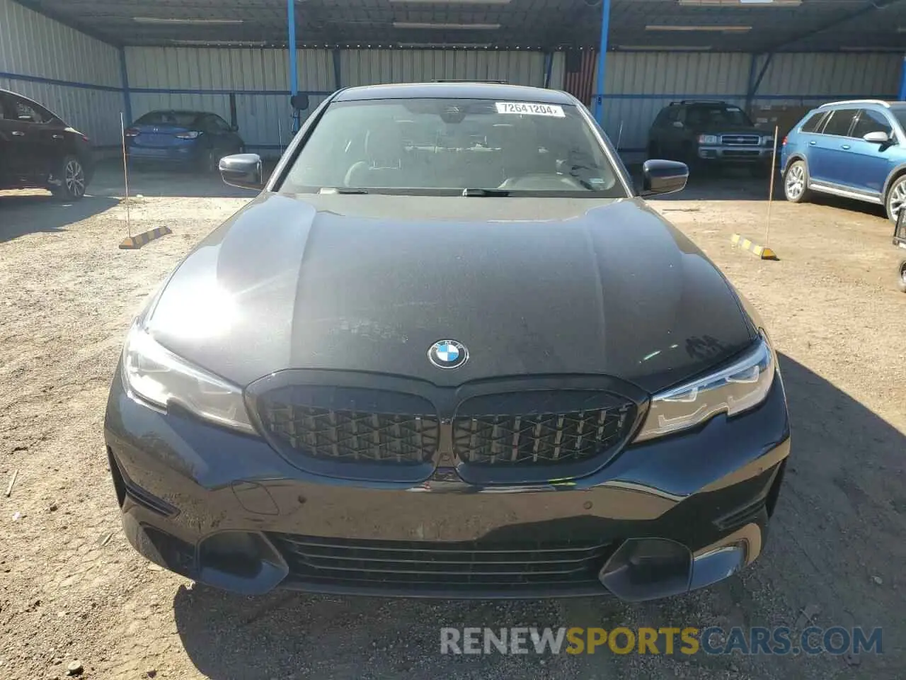 5 Photograph of a damaged car 3MW5R7J0XL8B08698 BMW 3 SERIES 2020