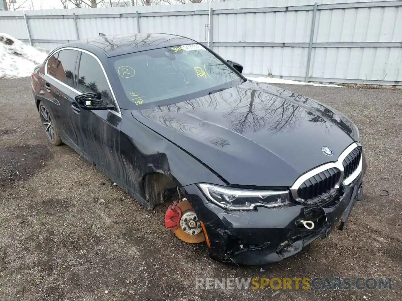 1 Photograph of a damaged car 3MW5R7J0XL8B08796 BMW 3 SERIES 2020