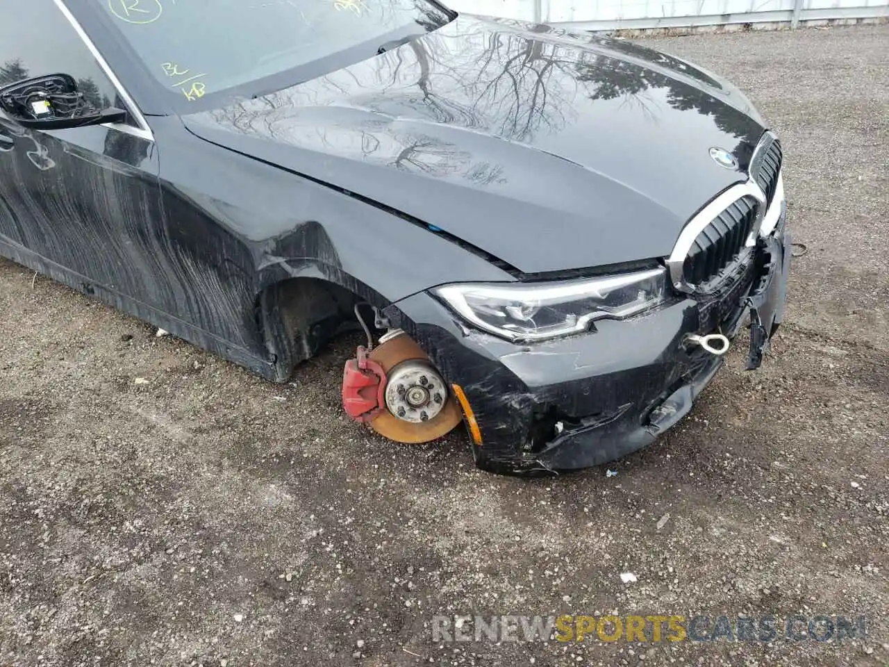 9 Photograph of a damaged car 3MW5R7J0XL8B08796 BMW 3 SERIES 2020