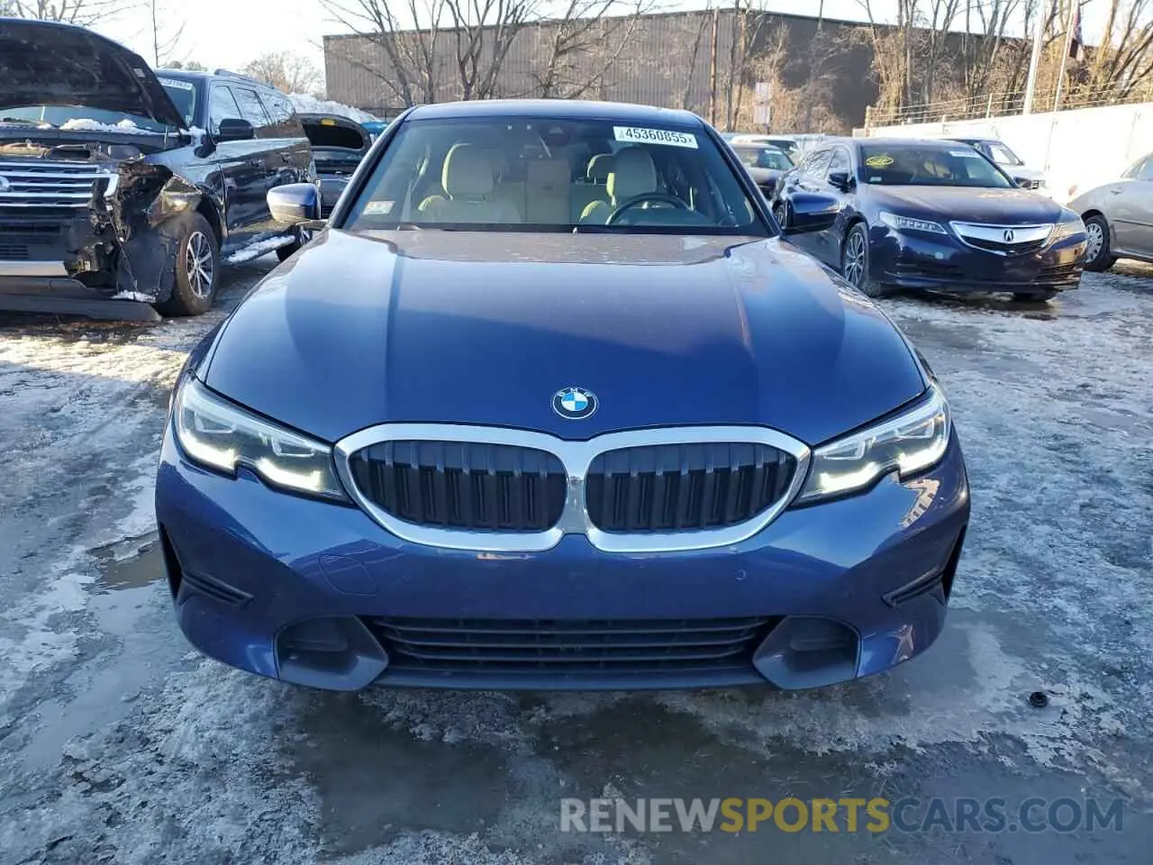 5 Photograph of a damaged car 3MW5R7J0XL8B15229 BMW 3 SERIES 2020