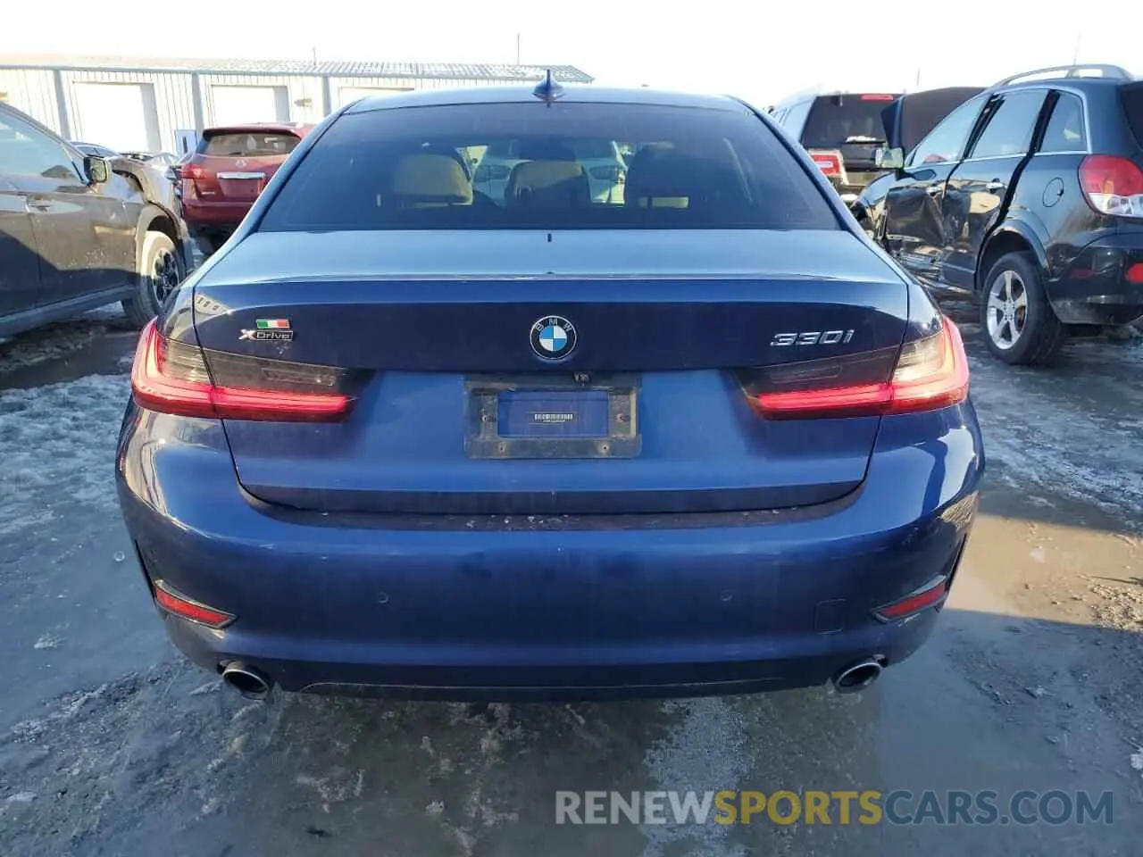 6 Photograph of a damaged car 3MW5R7J0XL8B15229 BMW 3 SERIES 2020