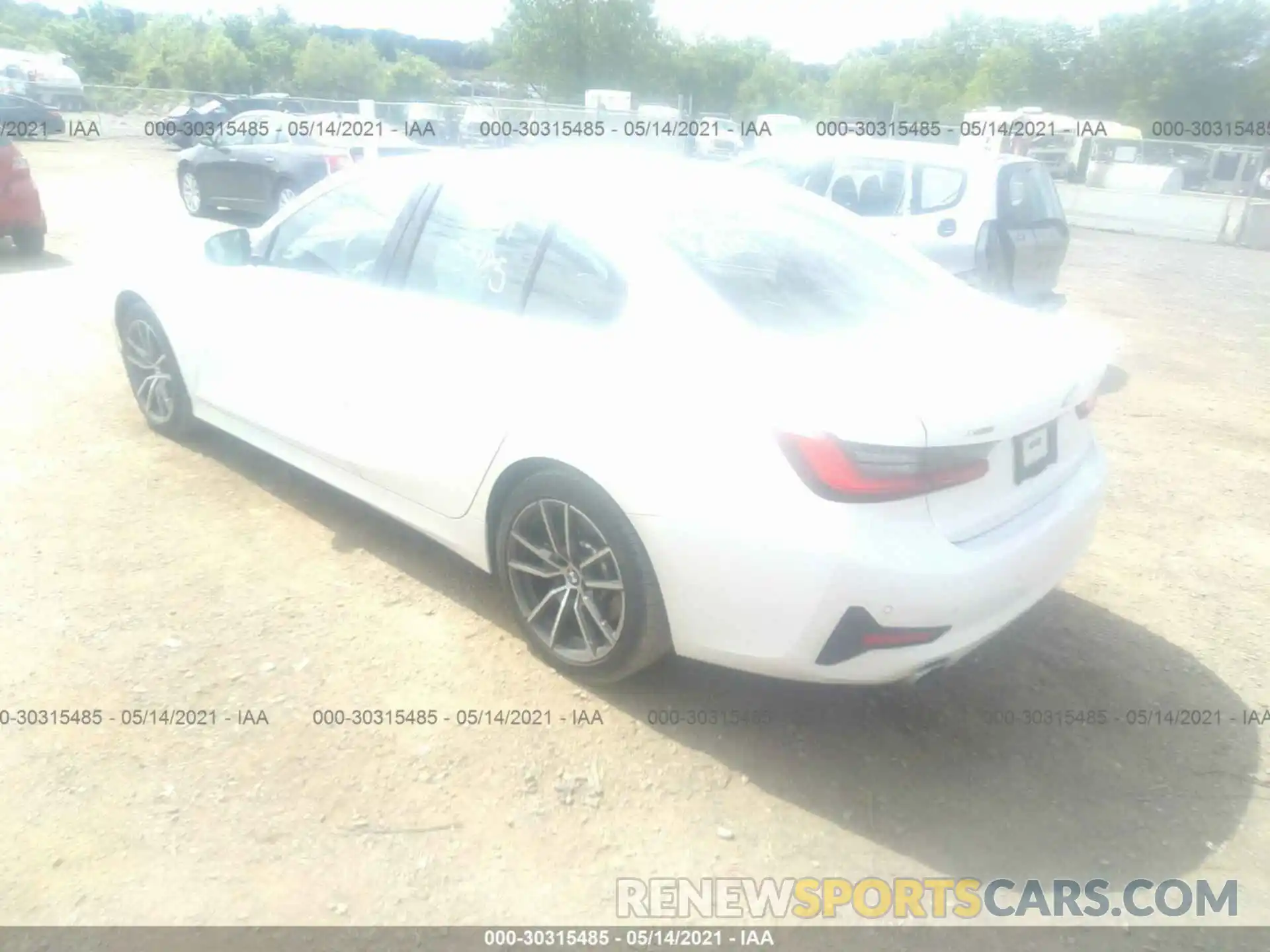 1 Photograph of a damaged car 3MW5R7J0XL8B24156 BMW 3 SERIES 2020