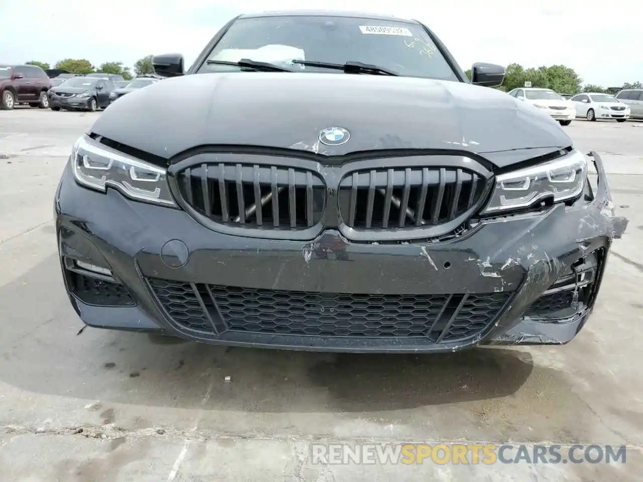 9 Photograph of a damaged car 3MW5R7J0XL8B36825 BMW 3 SERIES 2020