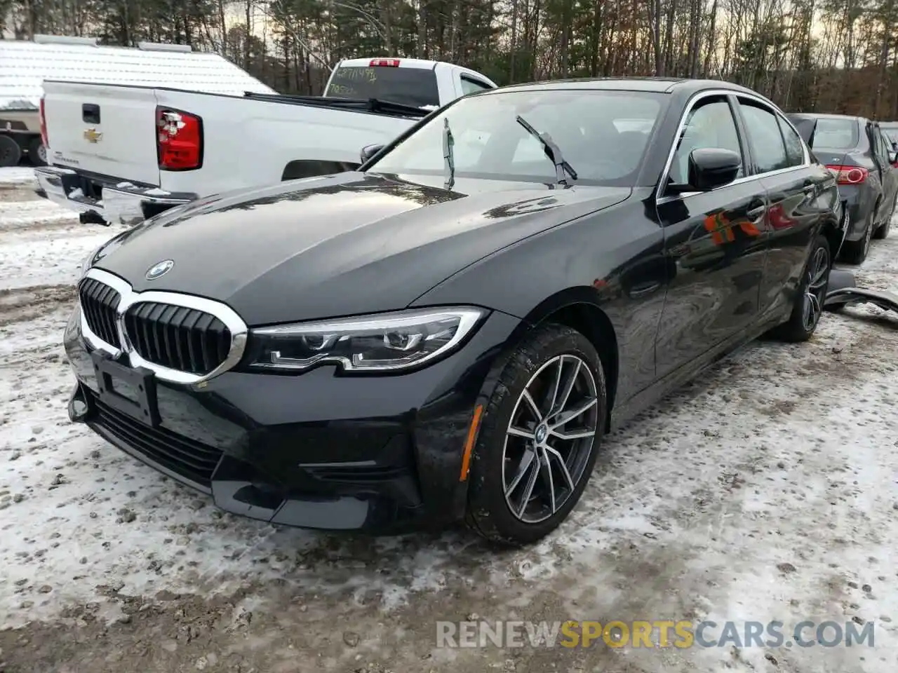 2 Photograph of a damaged car 3MW5R7J0XL8B38316 BMW 3 SERIES 2020