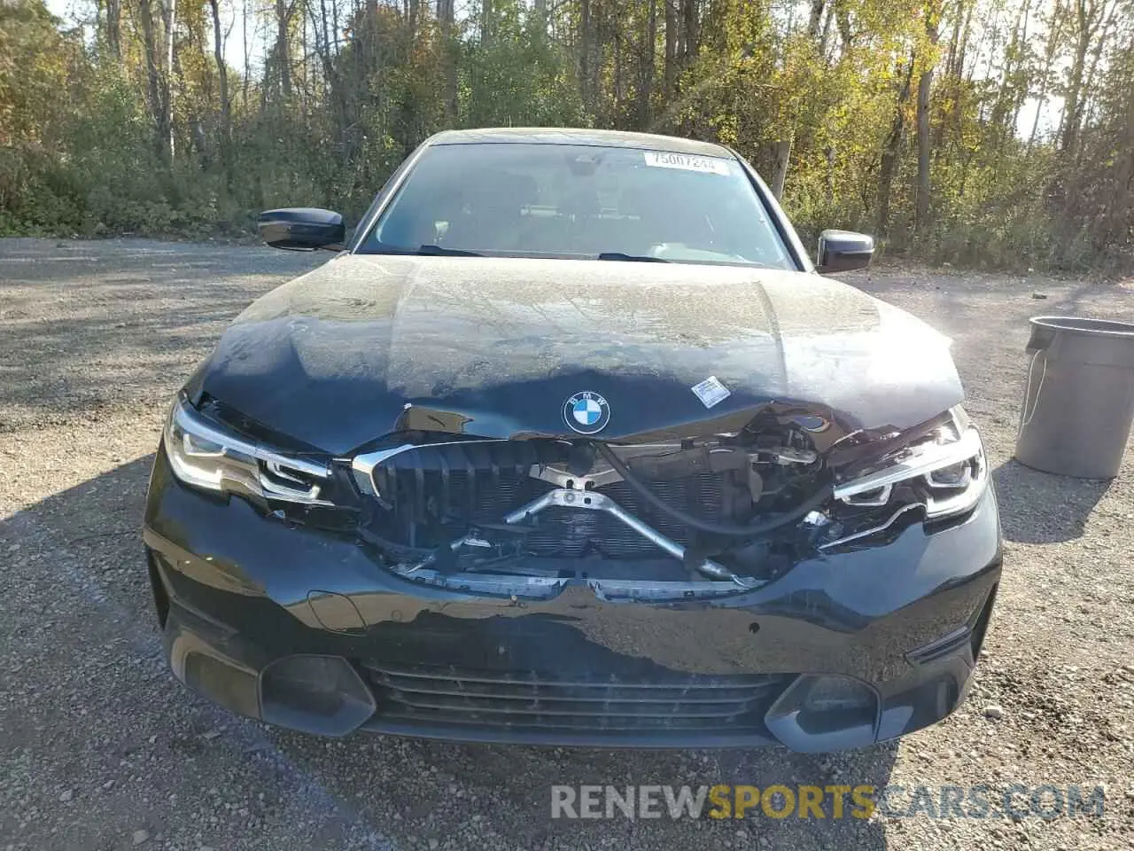 5 Photograph of a damaged car 3MW5R7J0XL8B40972 BMW 3 SERIES 2020