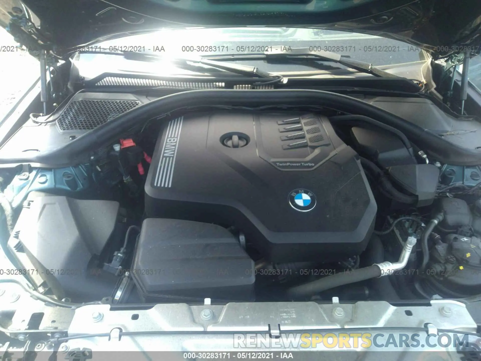 10 Photograph of a damaged car 3MW5R7J0XL8B42012 BMW 3 SERIES 2020