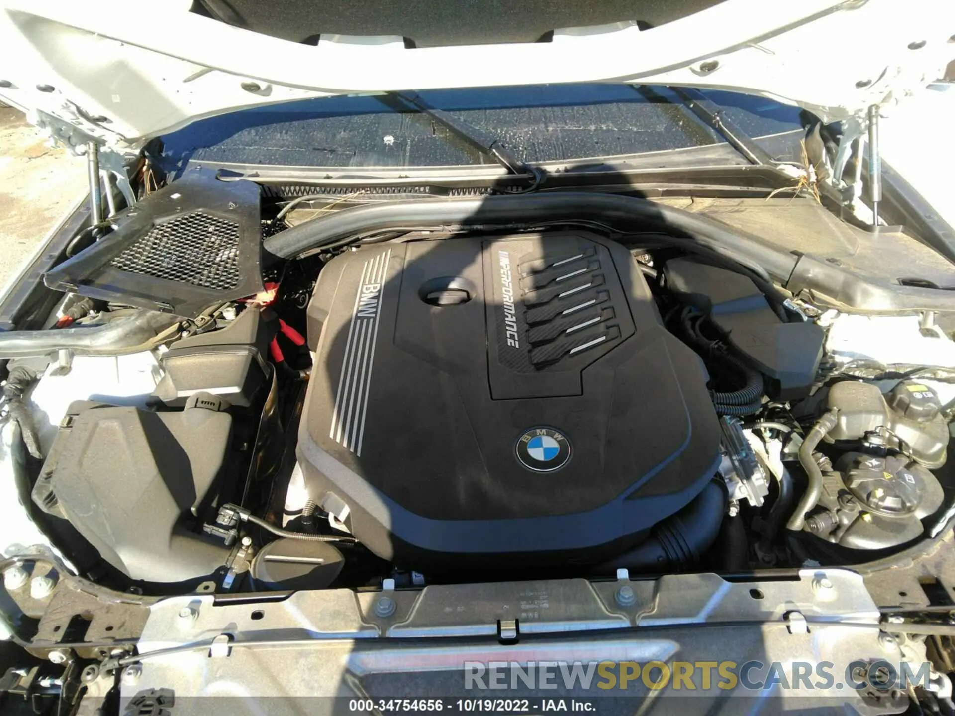 10 Photograph of a damaged car 3MW5U7J00L8B40980 BMW 3 SERIES 2020