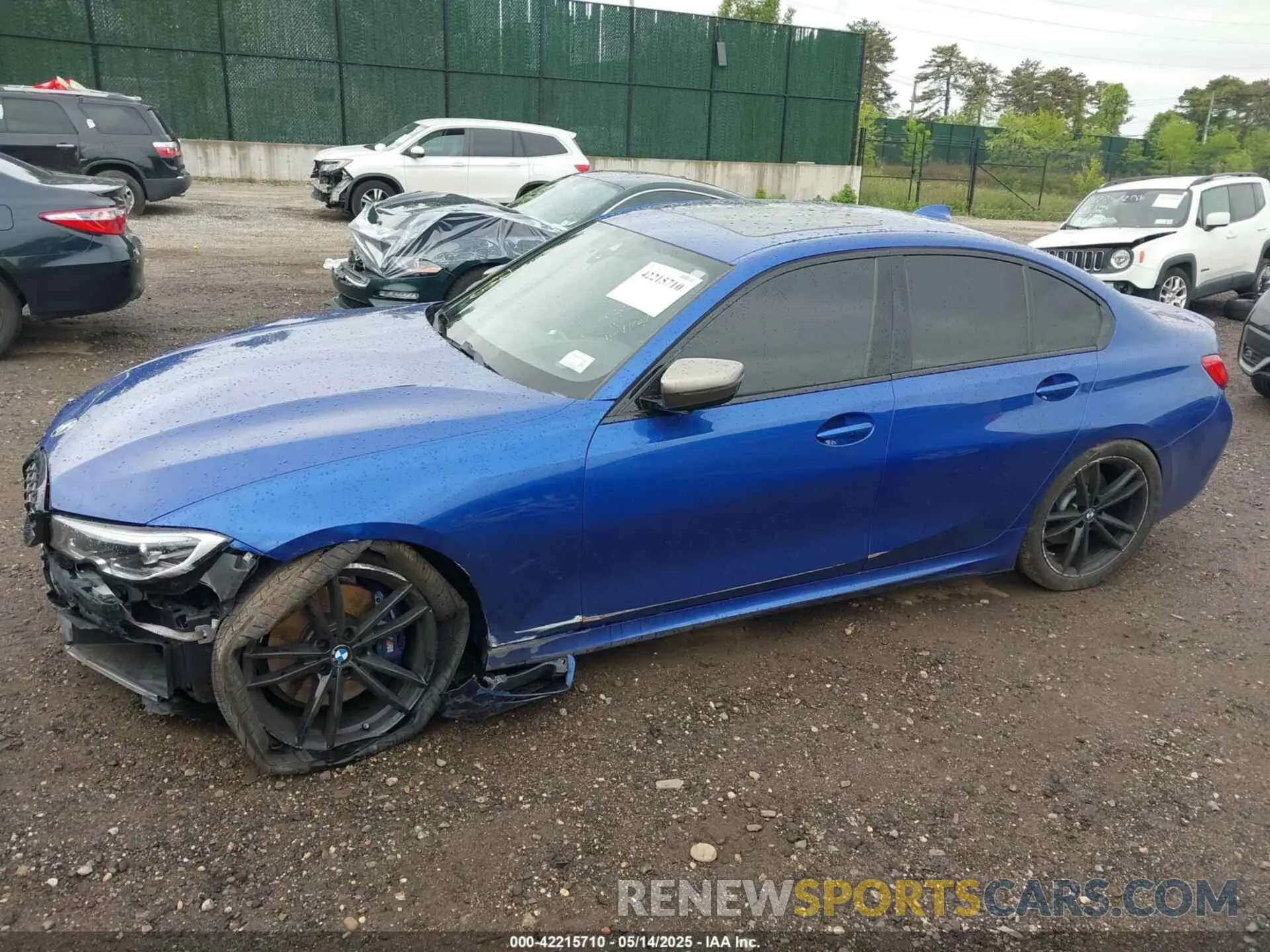 14 Photograph of a damaged car 3MW5U7J07L8B27255 BMW 3 SERIES 2020