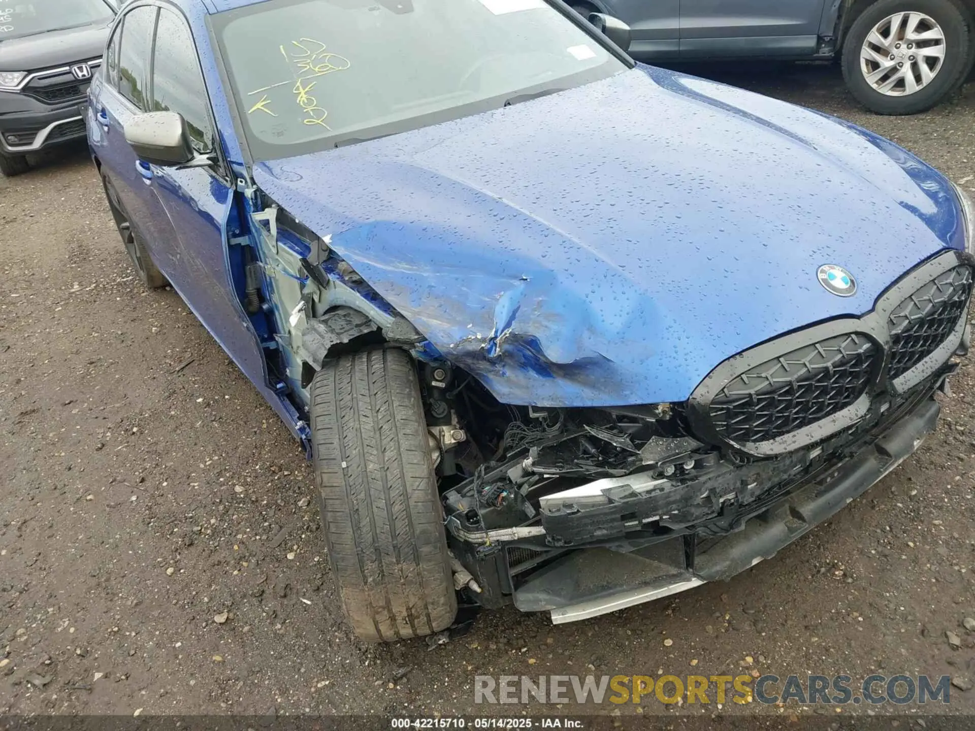6 Photograph of a damaged car 3MW5U7J07L8B27255 BMW 3 SERIES 2020