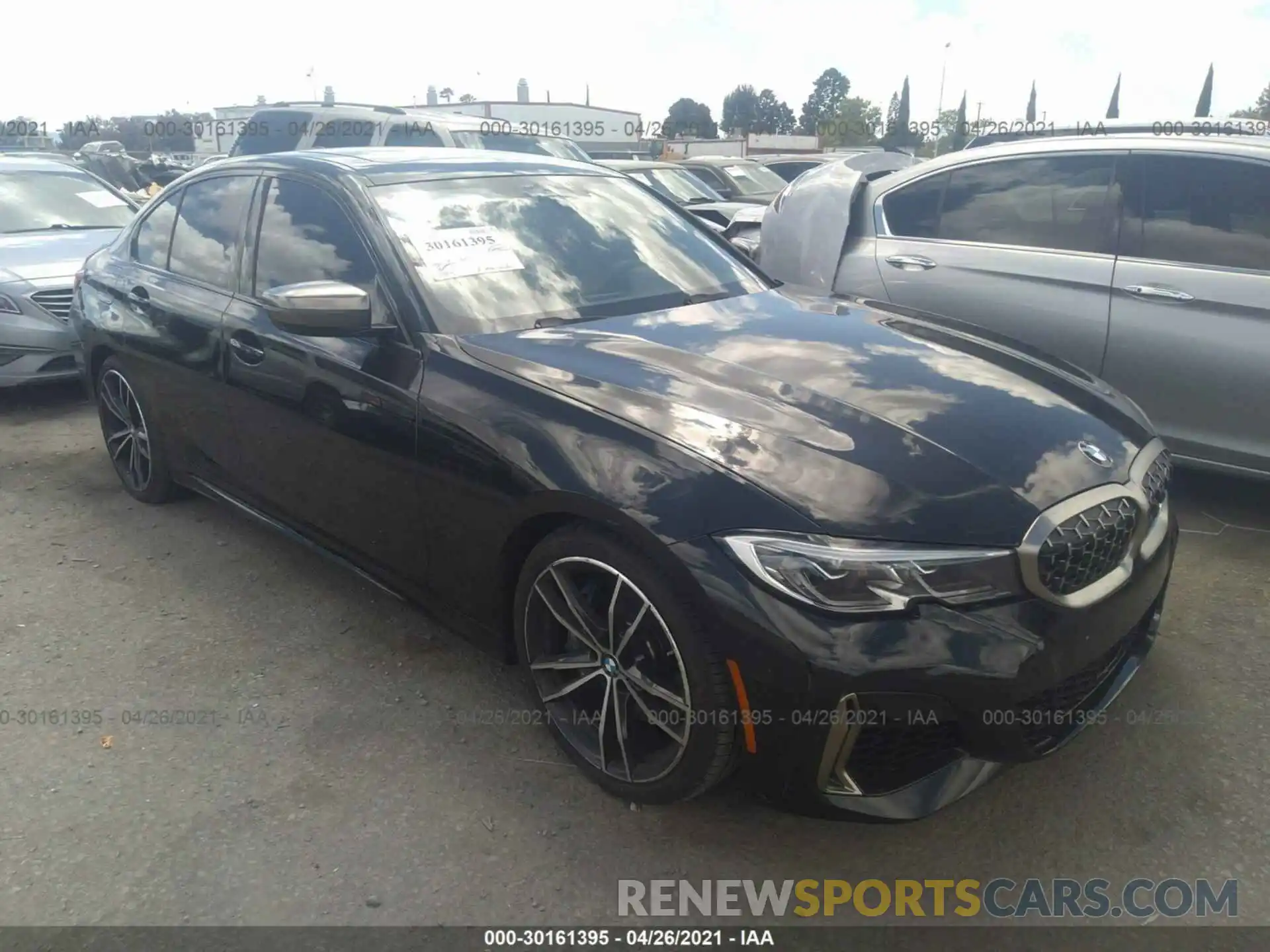 1 Photograph of a damaged car 3MW5U7J0XL8B40940 BMW 3 SERIES 2020