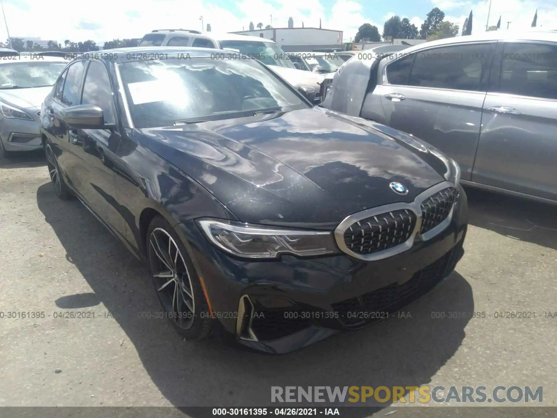 6 Photograph of a damaged car 3MW5U7J0XL8B40940 BMW 3 SERIES 2020