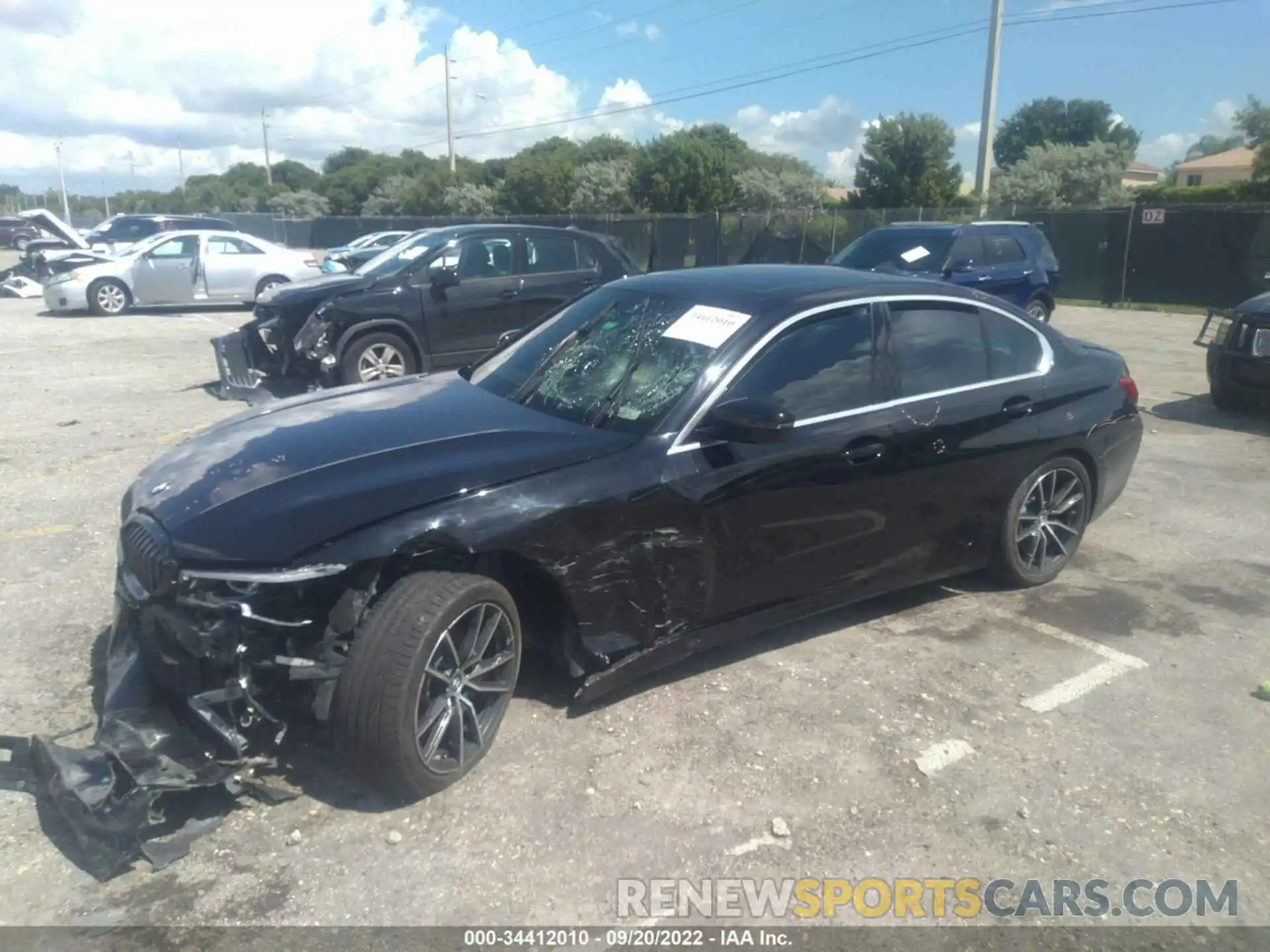 2 Photograph of a damaged car WBA5R1C00LFH34684 BMW 3 SERIES 2020