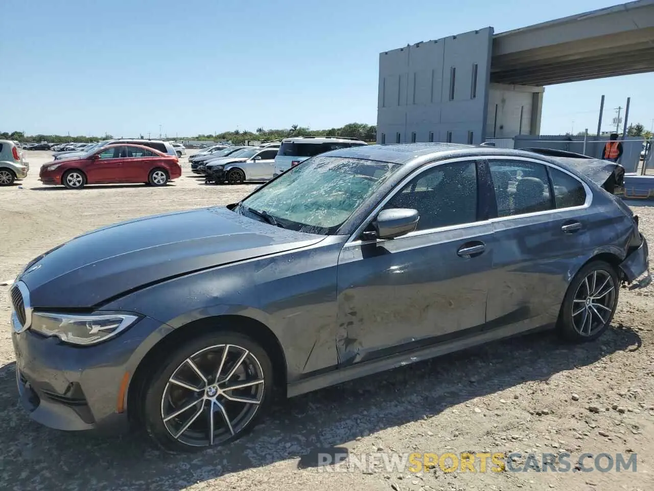 1 Photograph of a damaged car WBA5R1C00LFH34734 BMW 3 SERIES 2020