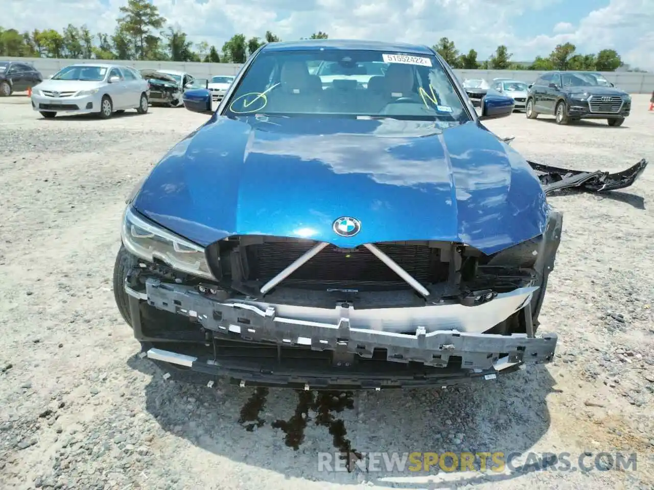 9 Photograph of a damaged car WBA5R1C00LFH43840 BMW 3 SERIES 2020