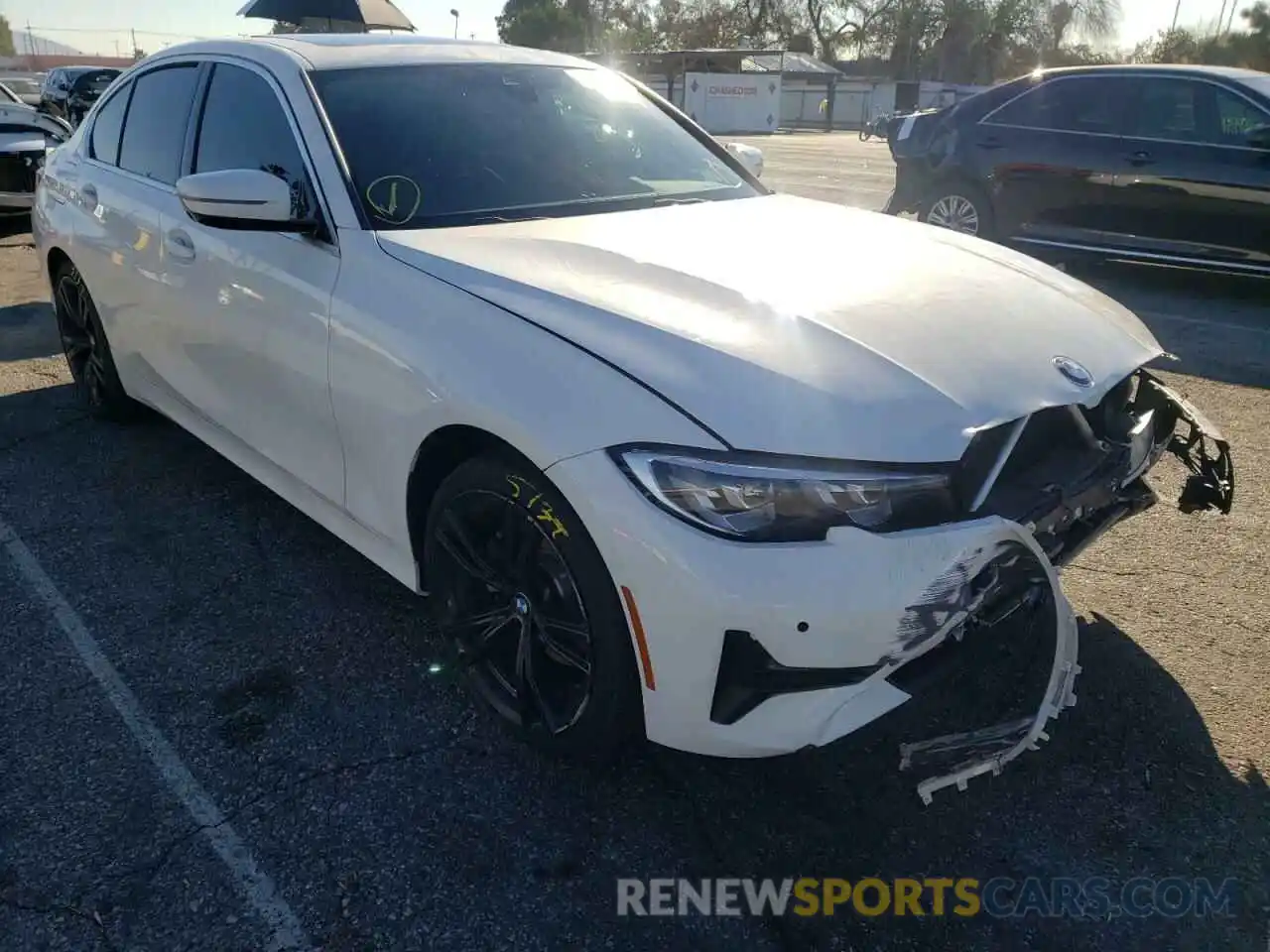 1 Photograph of a damaged car WBA5R1C00LFH49055 BMW 3 SERIES 2020