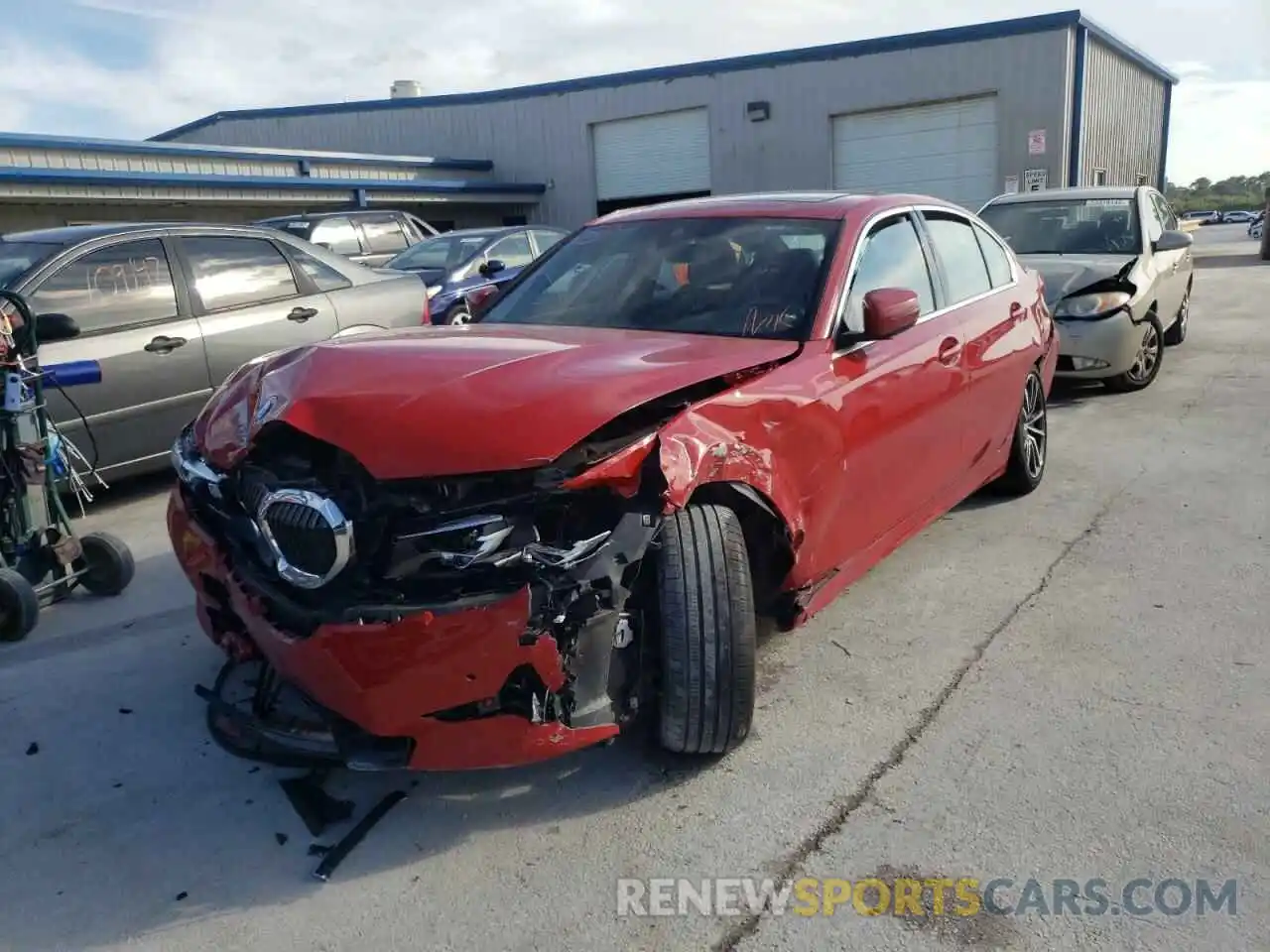 2 Photograph of a damaged car WBA5R1C01LFH33415 BMW 3 SERIES 2020