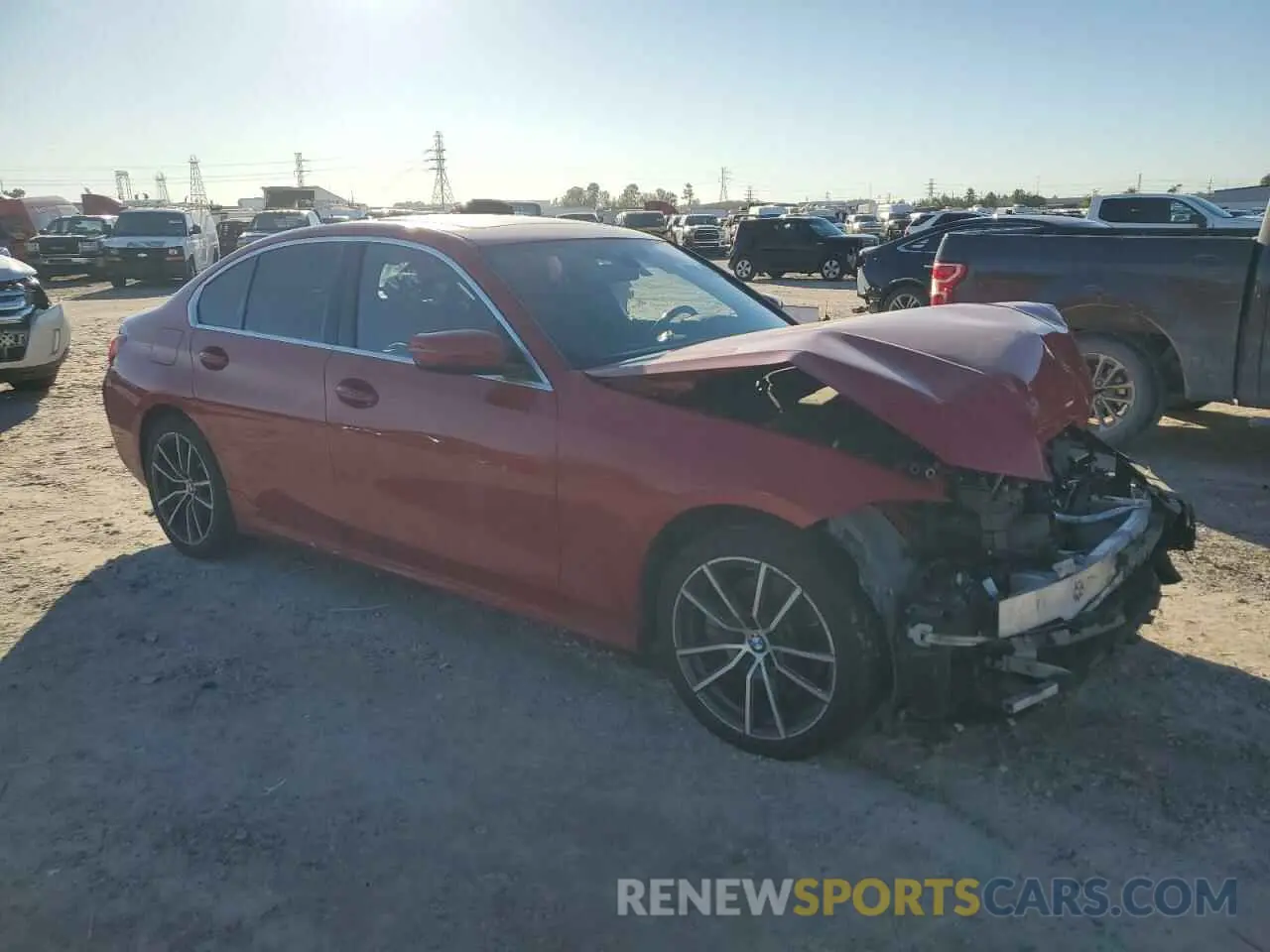 4 Photograph of a damaged car WBA5R1C01LFH84350 BMW 3 SERIES 2020